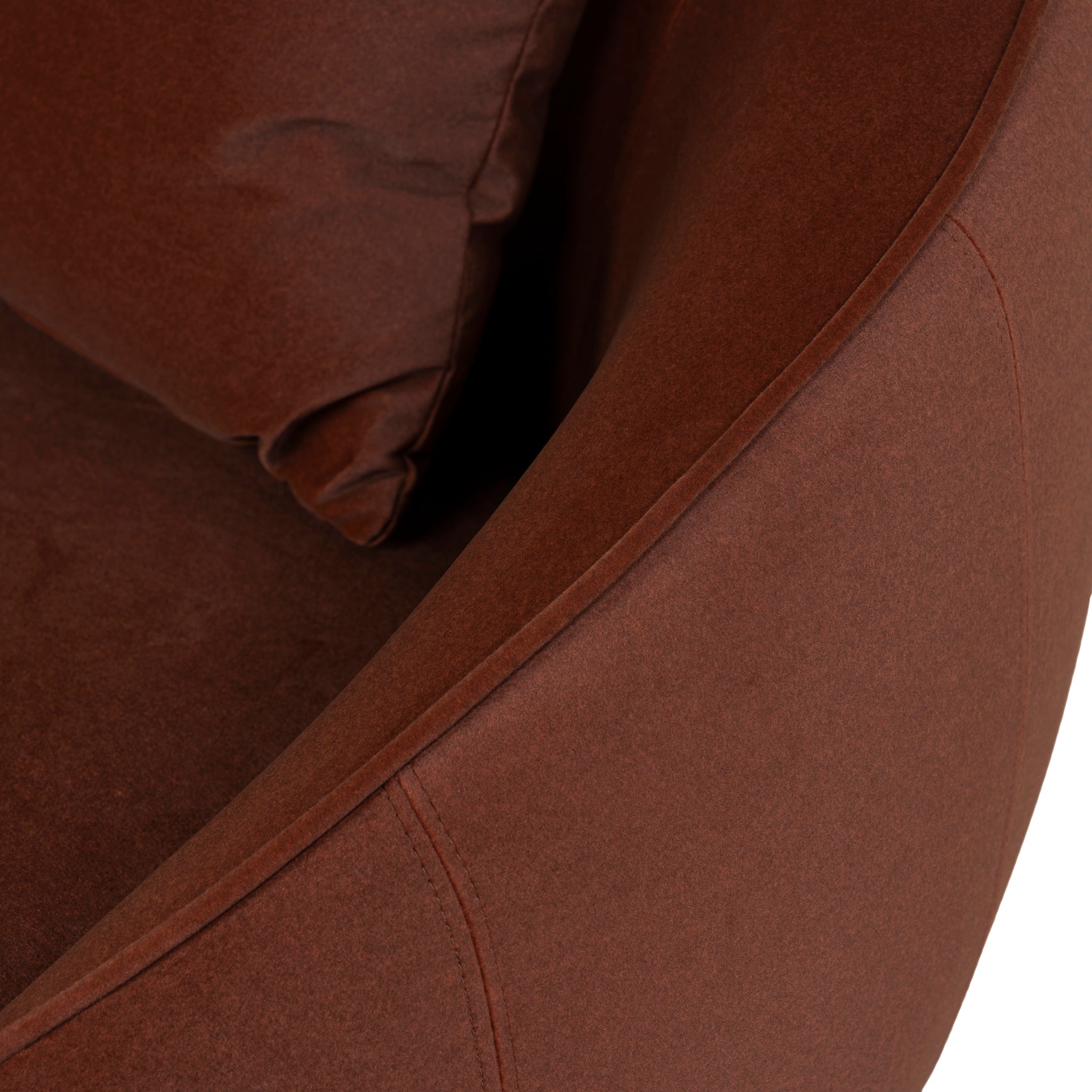 CLC10848-FS Fabric Armchair - Red Bronze