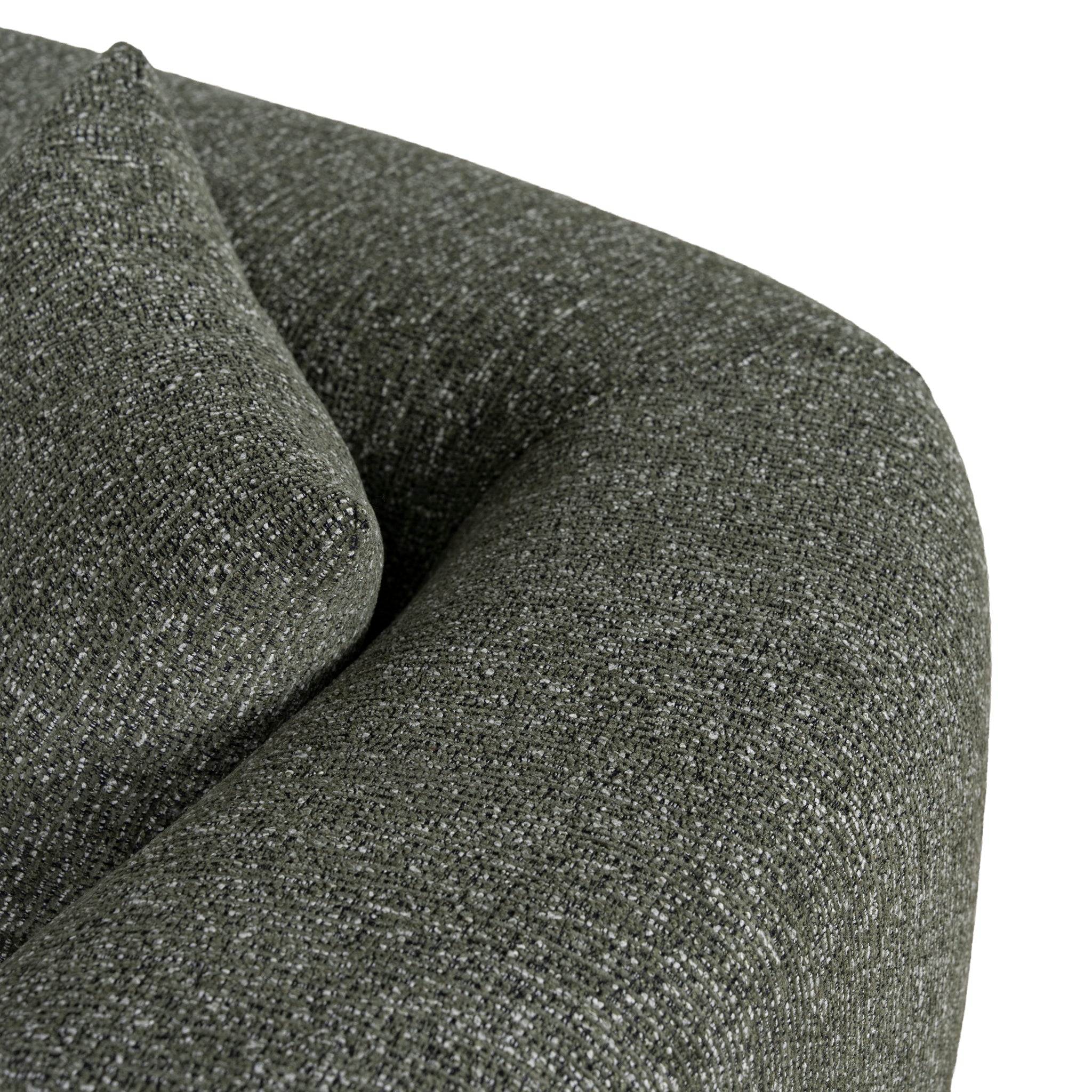 CLC10851-FS Modular Left Chaise Sofa - Canopy Green