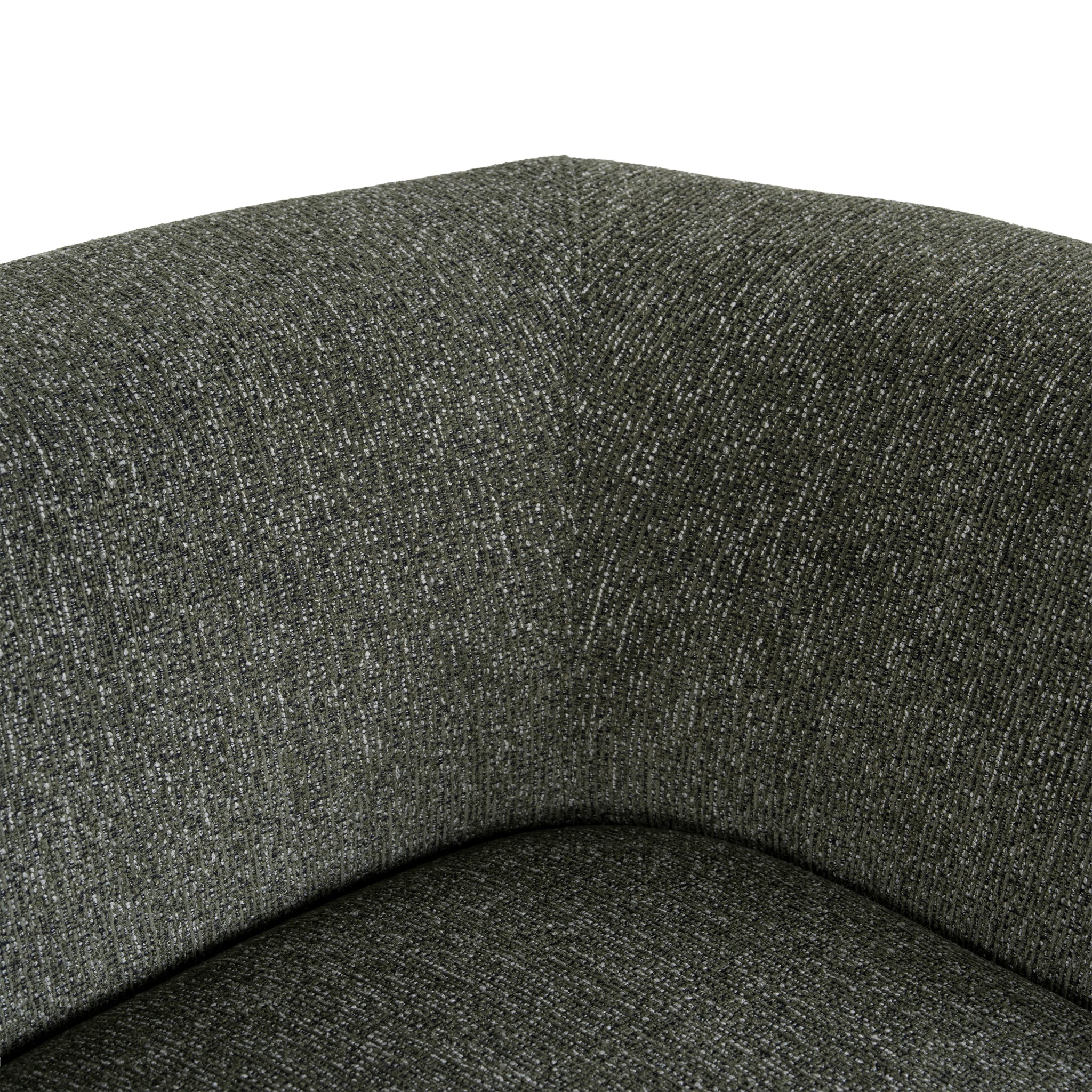 CLC10851-FS Modular Left Chaise Sofa - Canopy Green