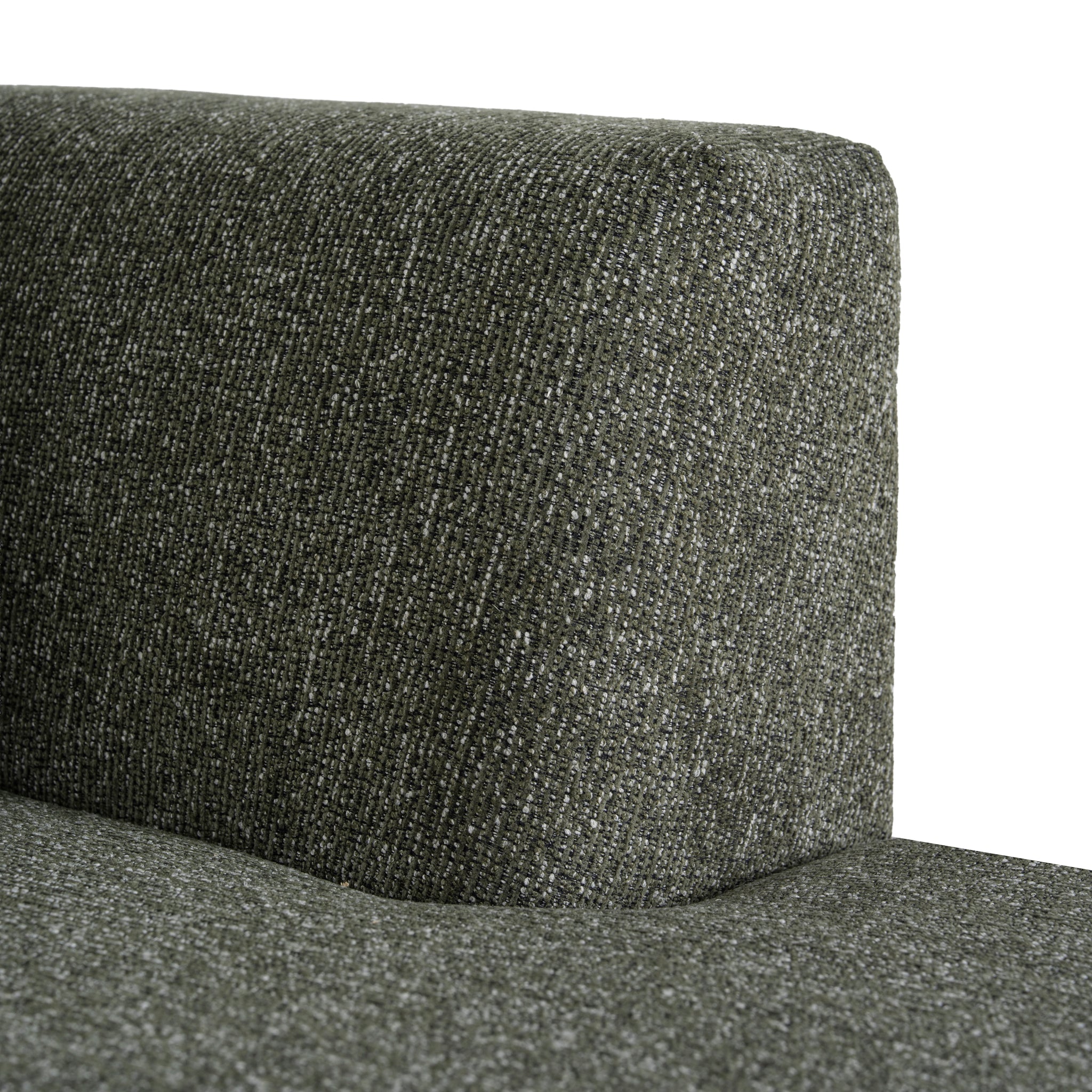 CLC10852-FS Modular Right Chaise Sofa - Canopy Green