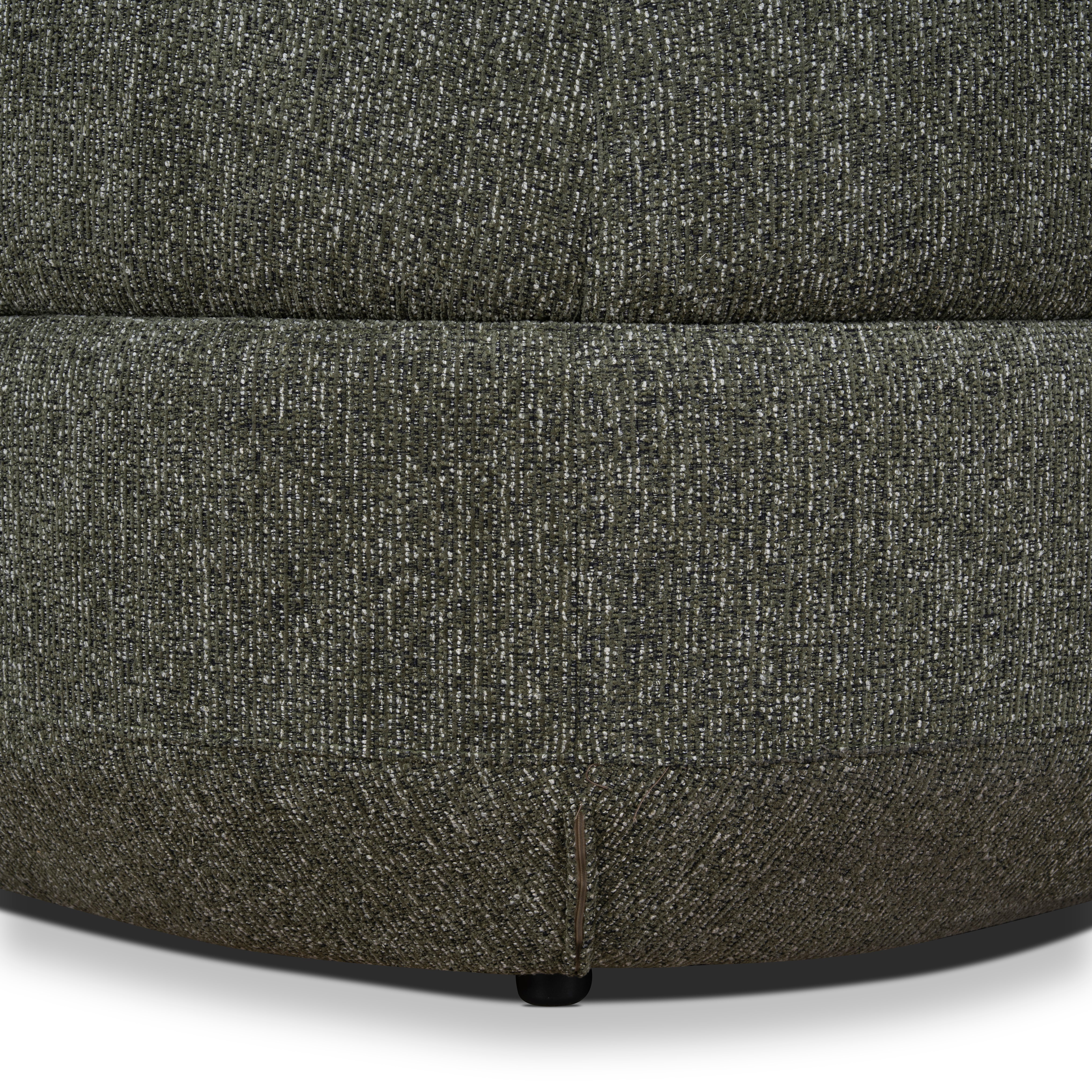 CLC10852-FS Modular Right Chaise Sofa - Canopy Green