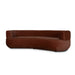 3 Seater Sofa - Burnt Brown - image 3
