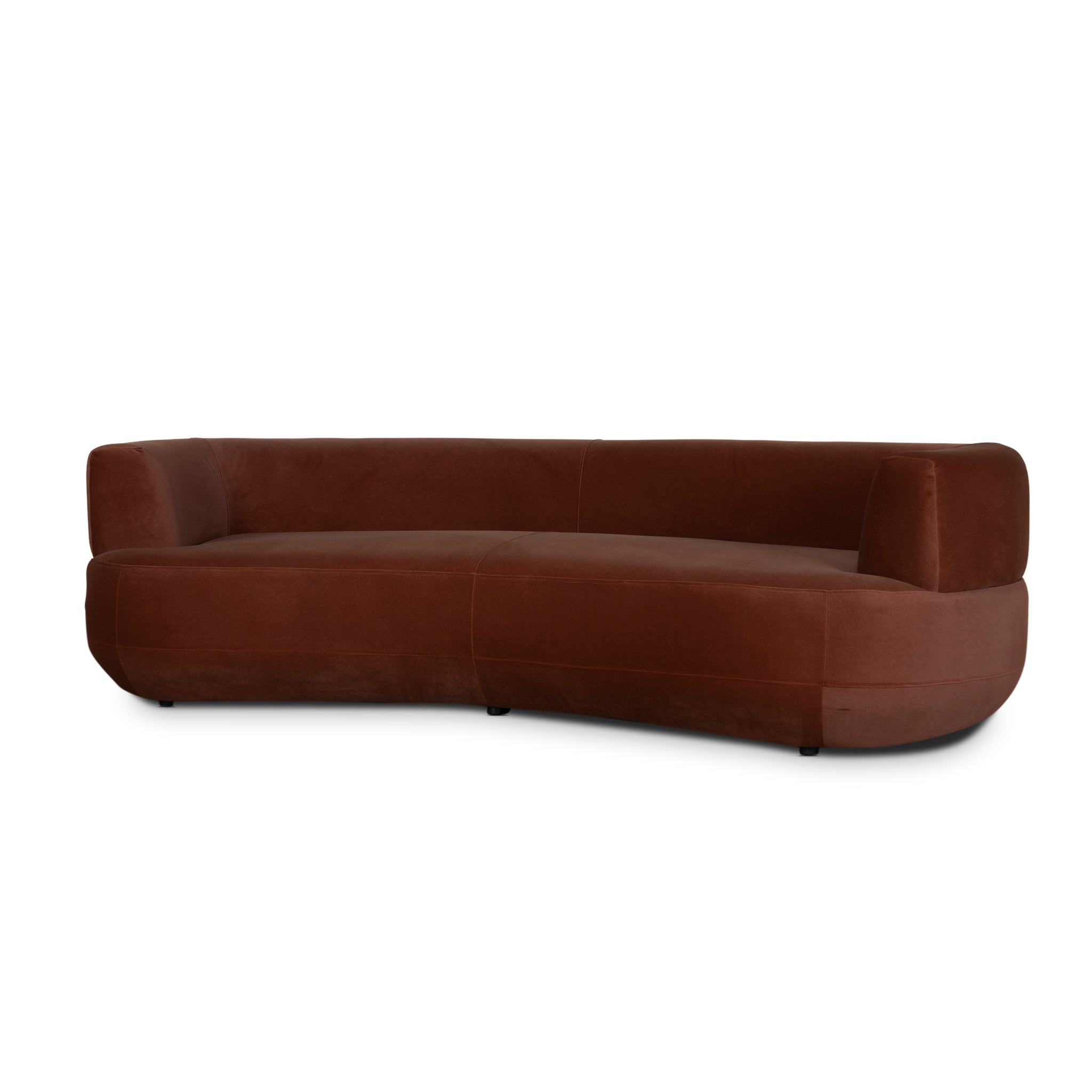 CLC10855-FS 3 Seater Sofa - Burnt Brown