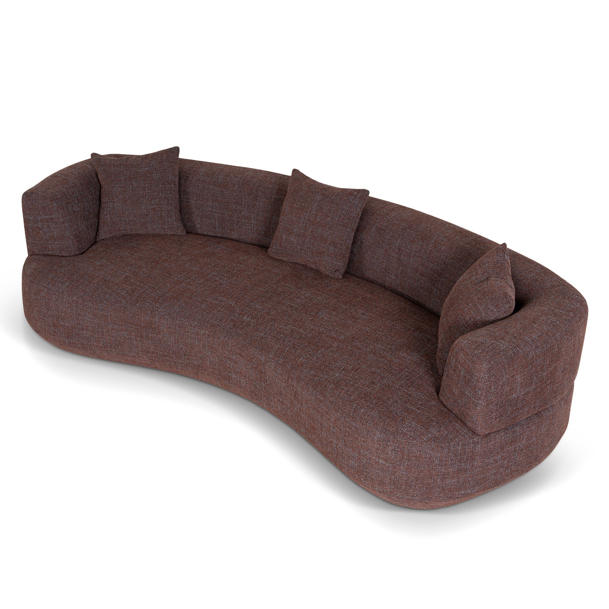 CLC10857-FS 3 Seater Sofa - Moss Brown