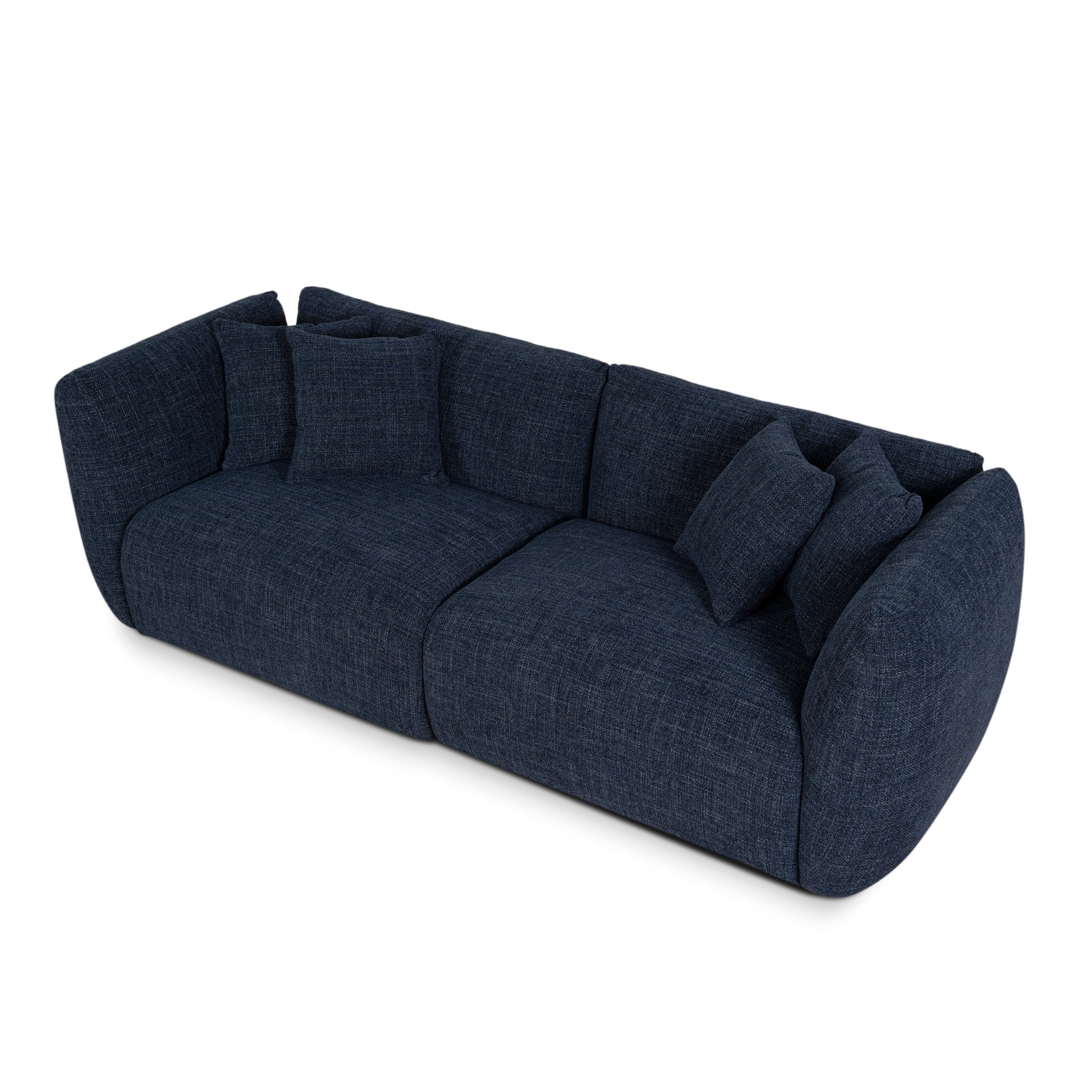 3 Seater Sofa - Moss Navy
