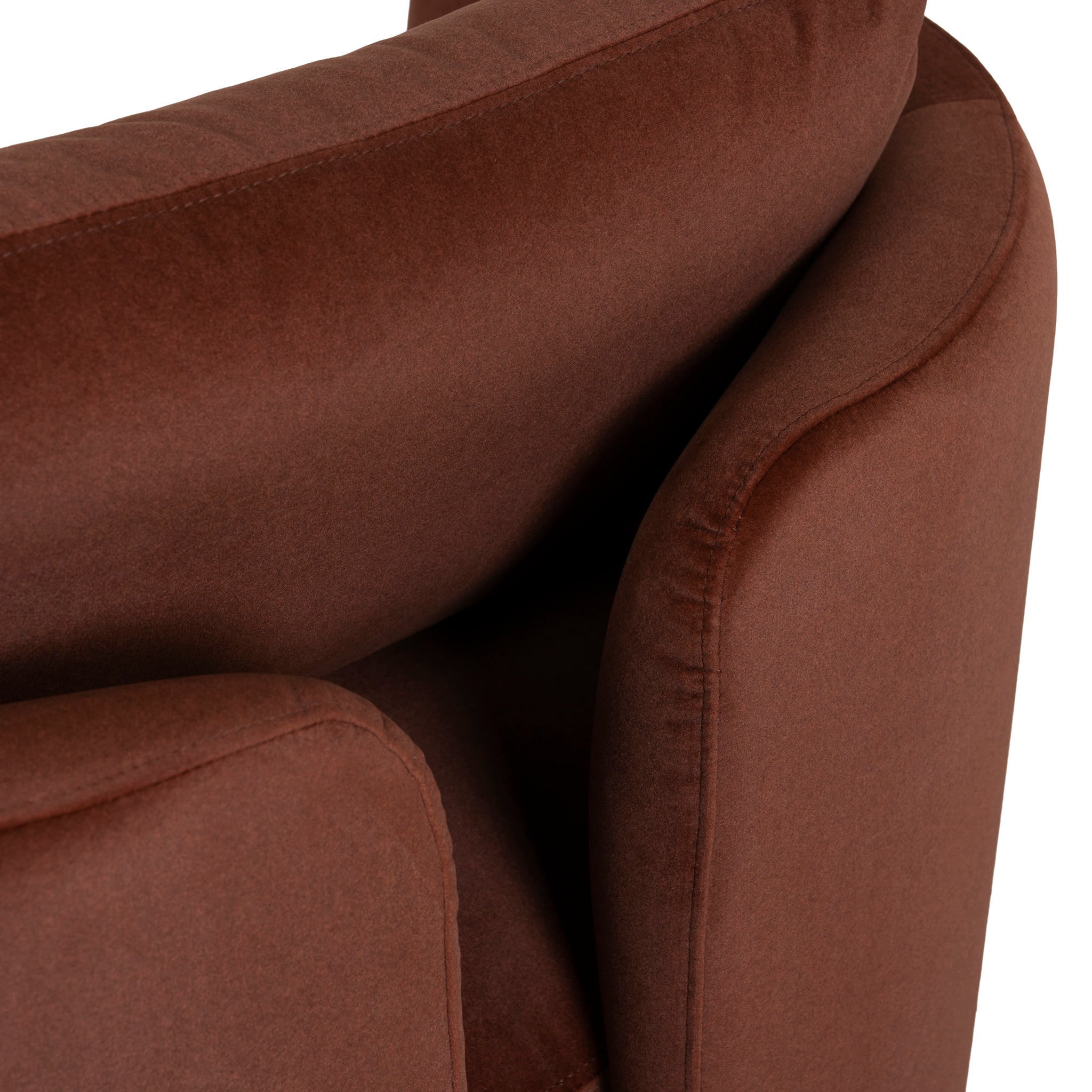 CLC10862-FS Swivel Armchair - Red Bronze
