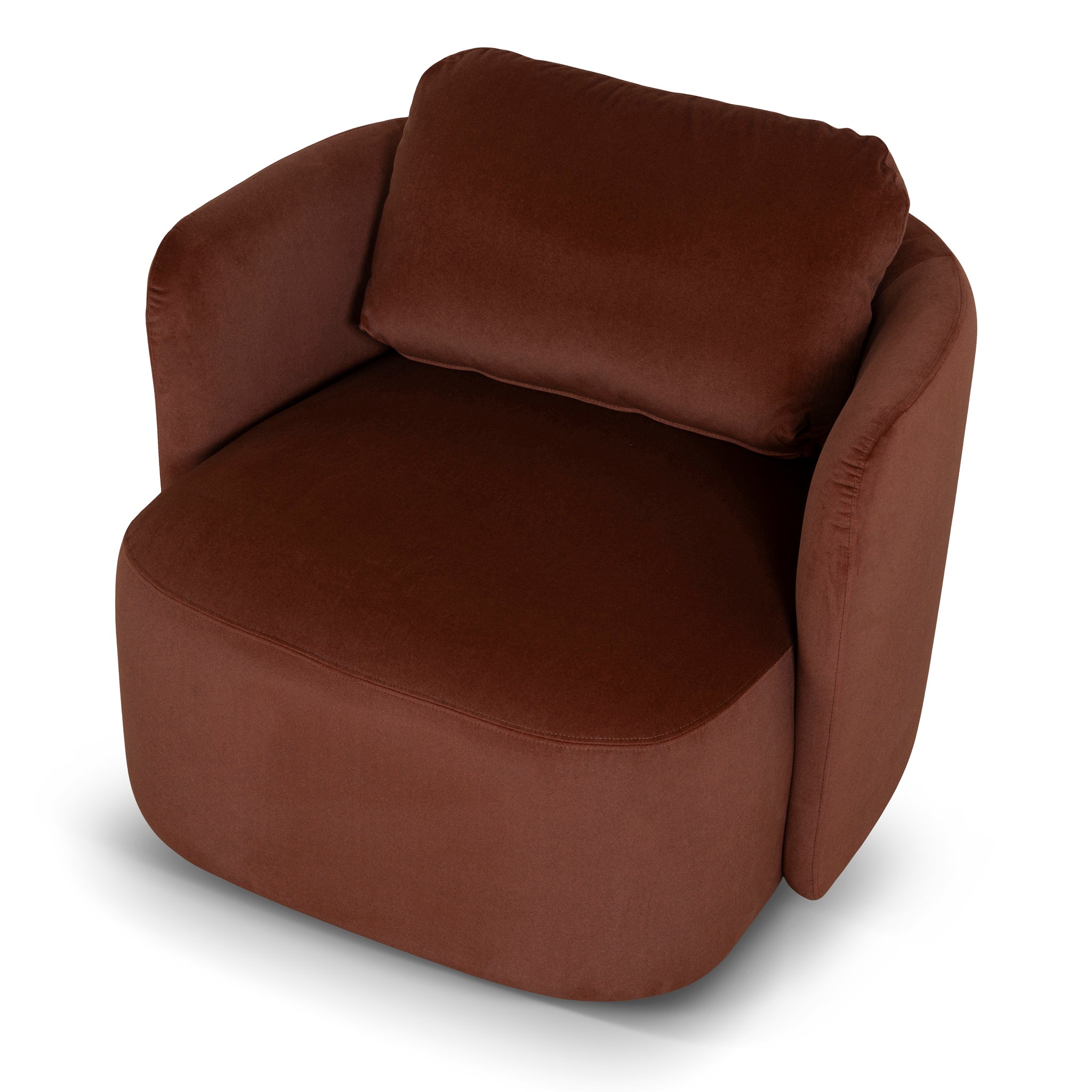 CLC10862-FS Swivel Armchair - Red Bronze