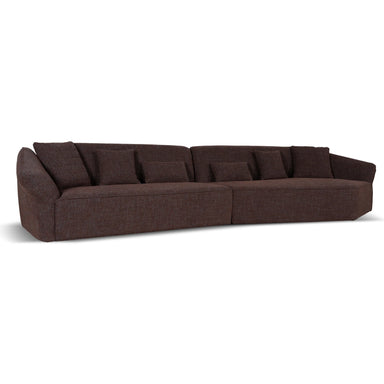 Showcasing Davema Left Open Sofa - Moss Brown LC10864-FS Sofas by Calibre Furniturs