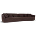 Showcasing Davema Left Open Sofa - Moss Brown LC10864-FS Sofas by Calibre Furniturs