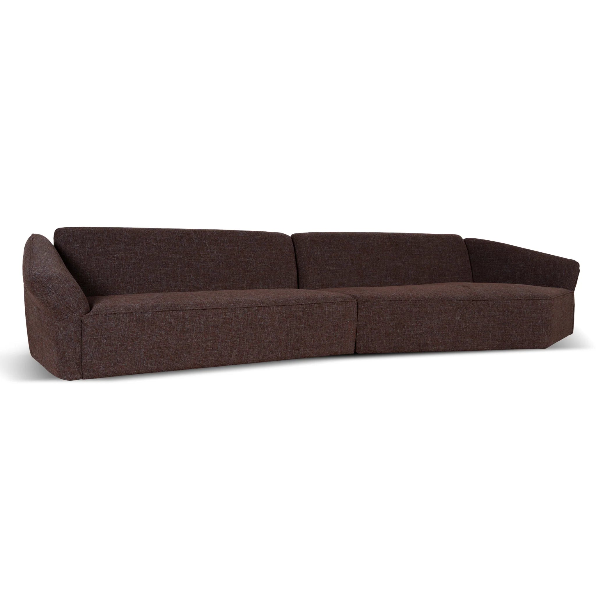 Showcasing Davema Left Open Sofa - Moss Brown LC10864-FS Sofas by Calibre Furniturs