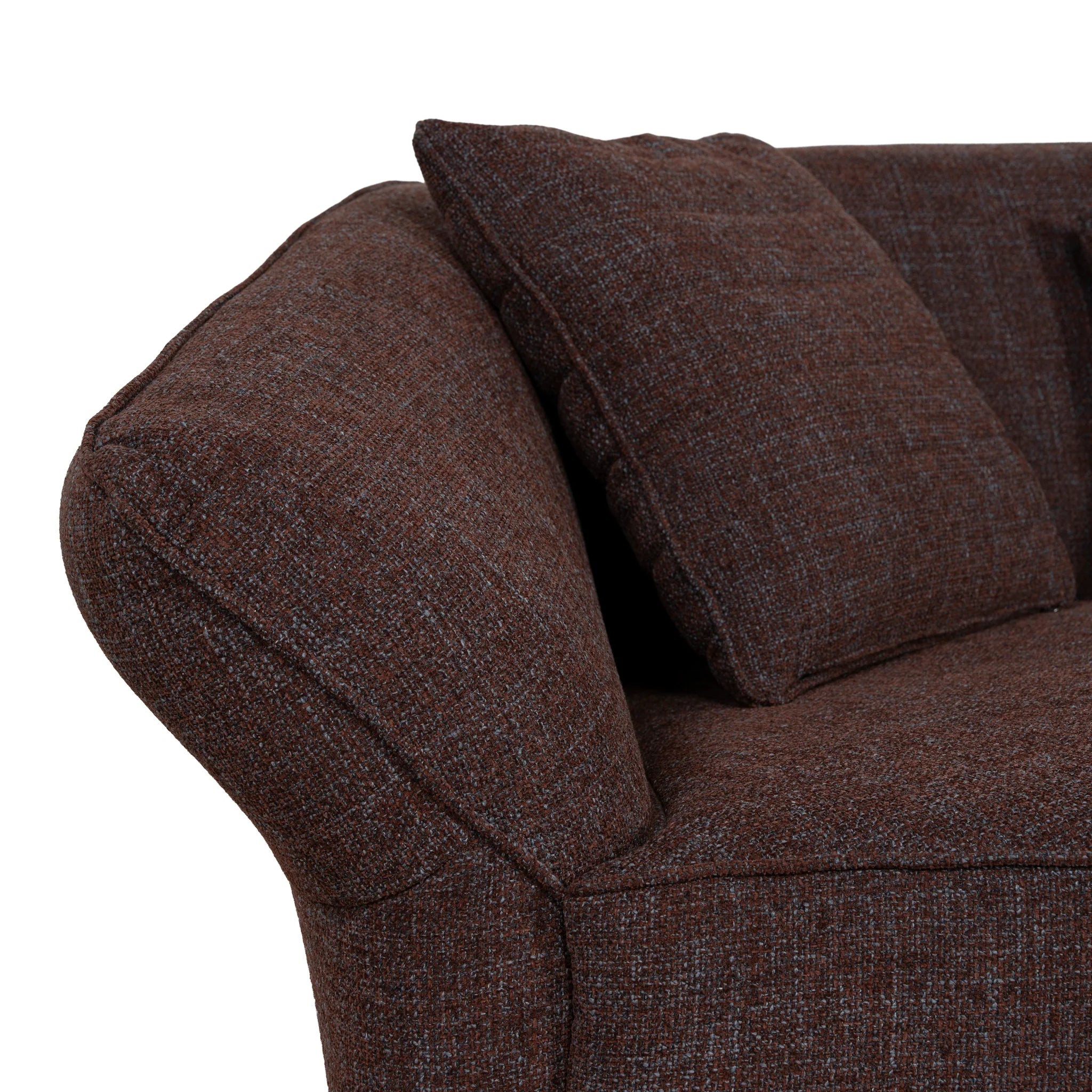 Bacerina Right Open Sofa - Moss Brown
