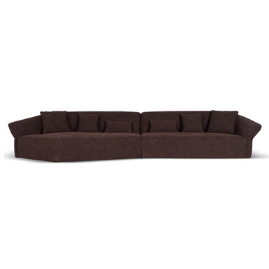 Showcasing Bacerina Right Open Sofa - Moss Brown LC10865-FS Sofas by Calibre Furniturs