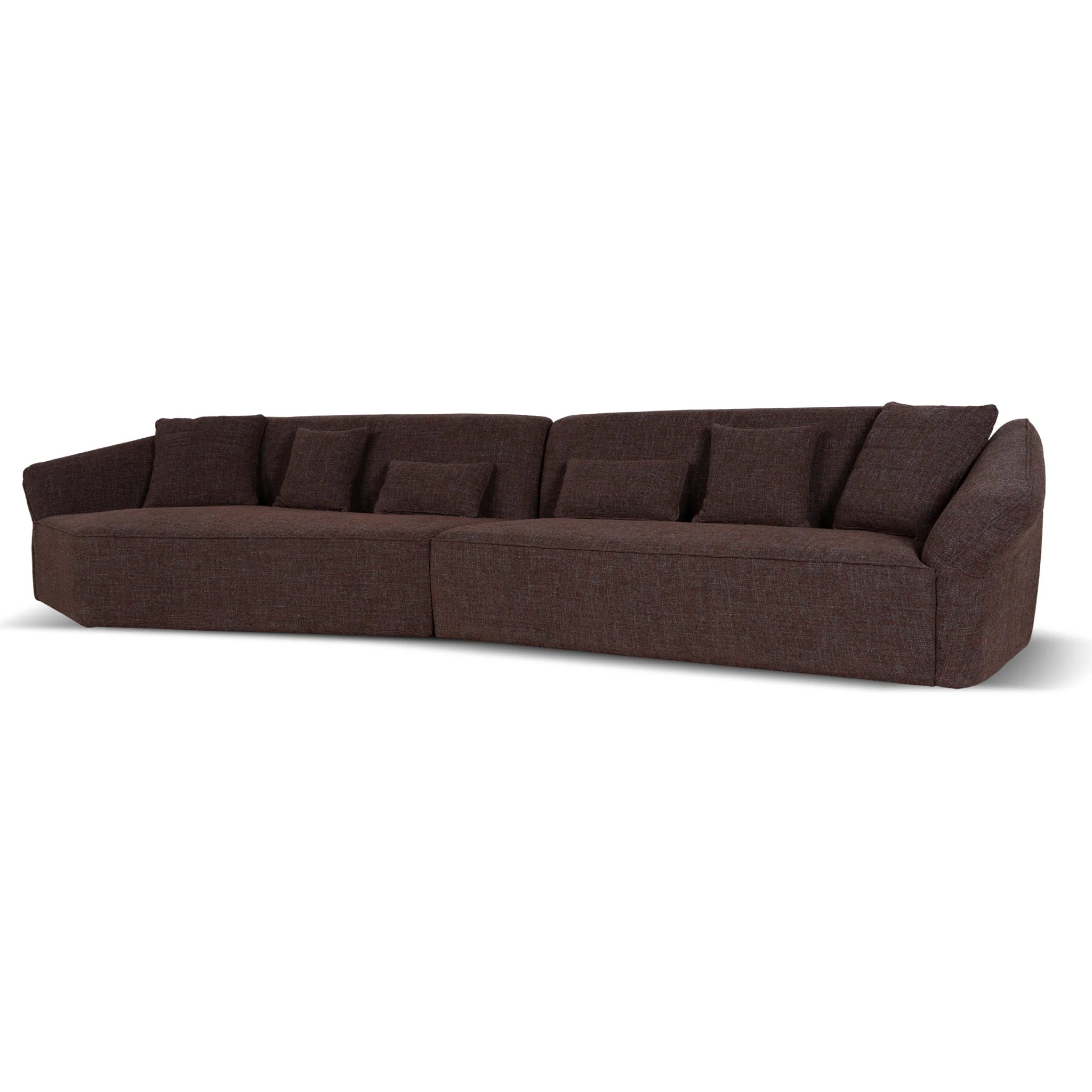 Showcasing Bacerina Right Open Sofa - Moss Brown LC10865-FS Sofas by Calibre Furniturs