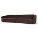 Left Open Sofa - Moss Brown - image 3