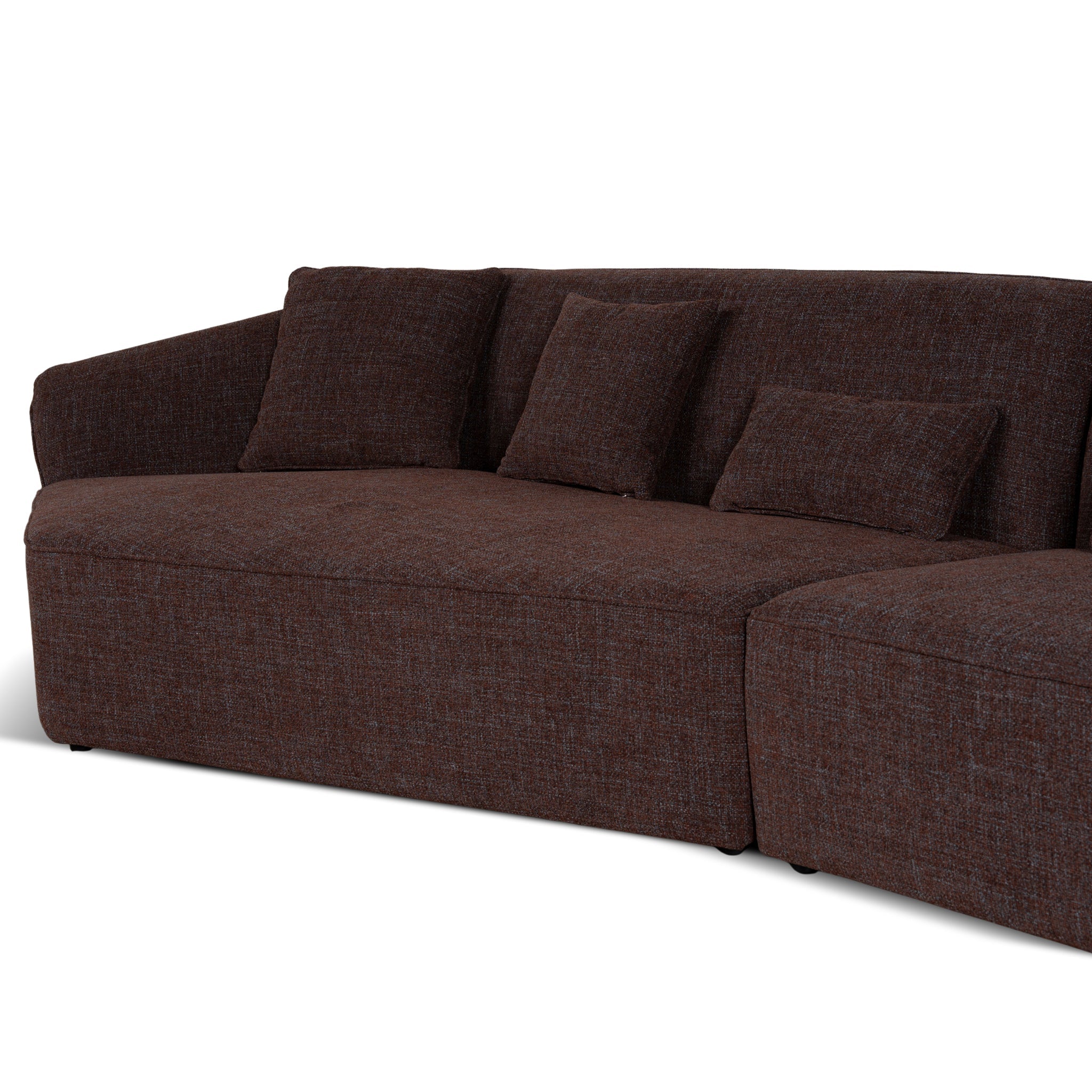 Left Open Sofa - Moss Brown - image 5