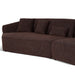 Left Open Sofa - Moss Brown - image 5