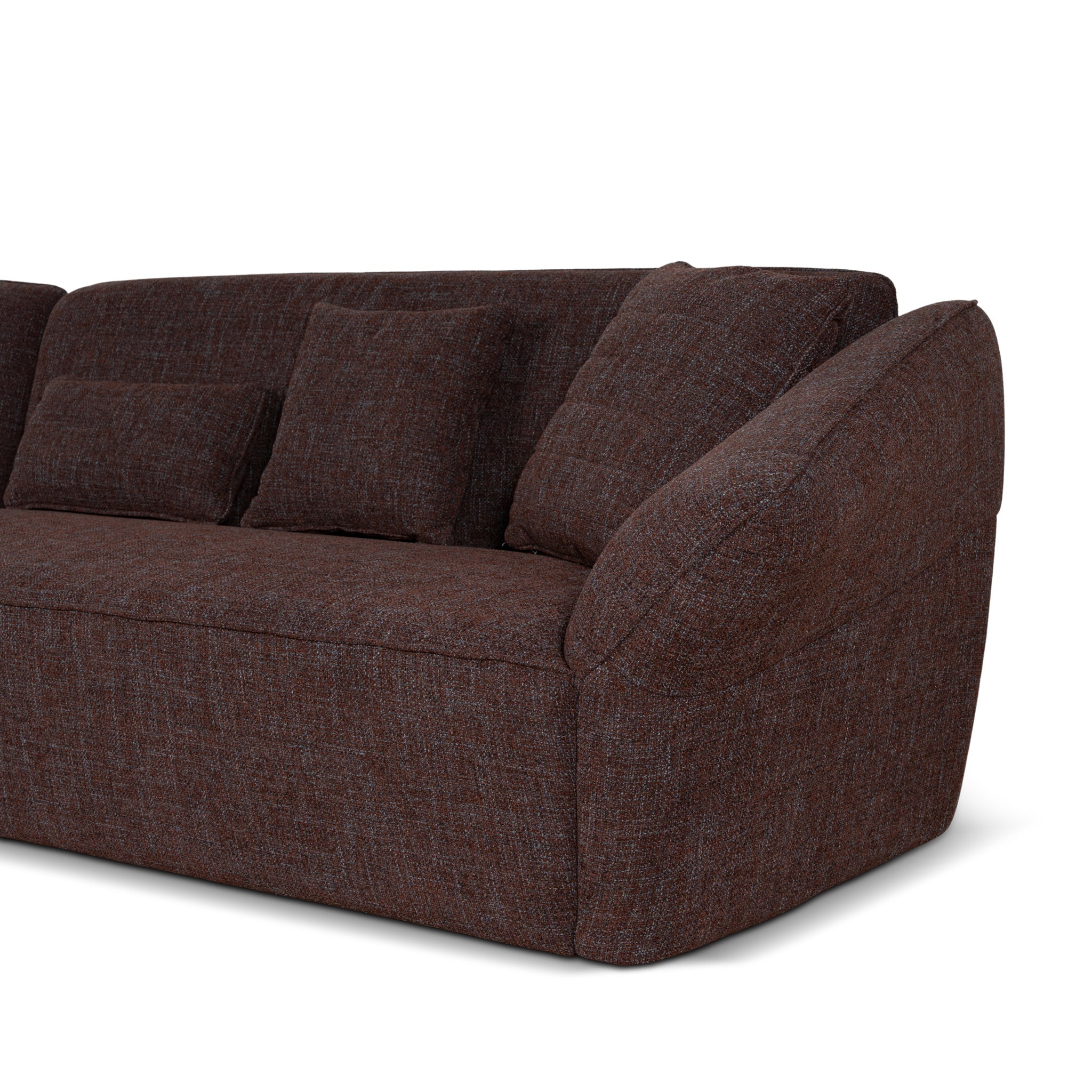 Left Open Sofa - Moss Brown - image 6
