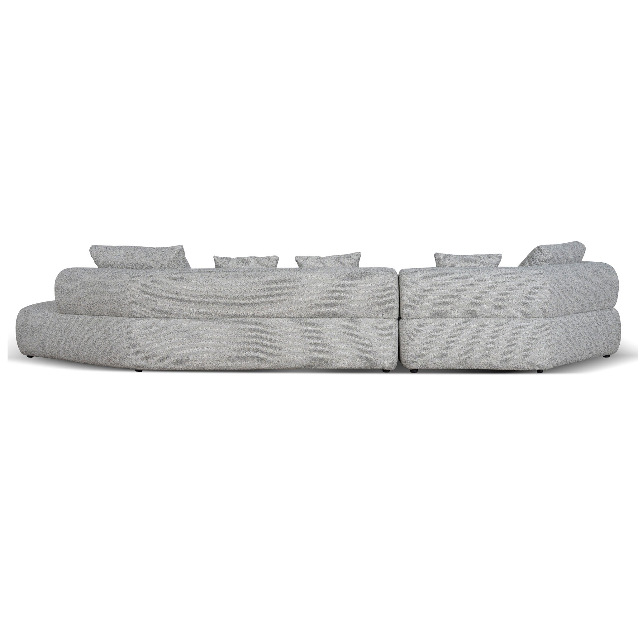 Right Chaise Corner Sofa - Noah Silver Lining - image 4