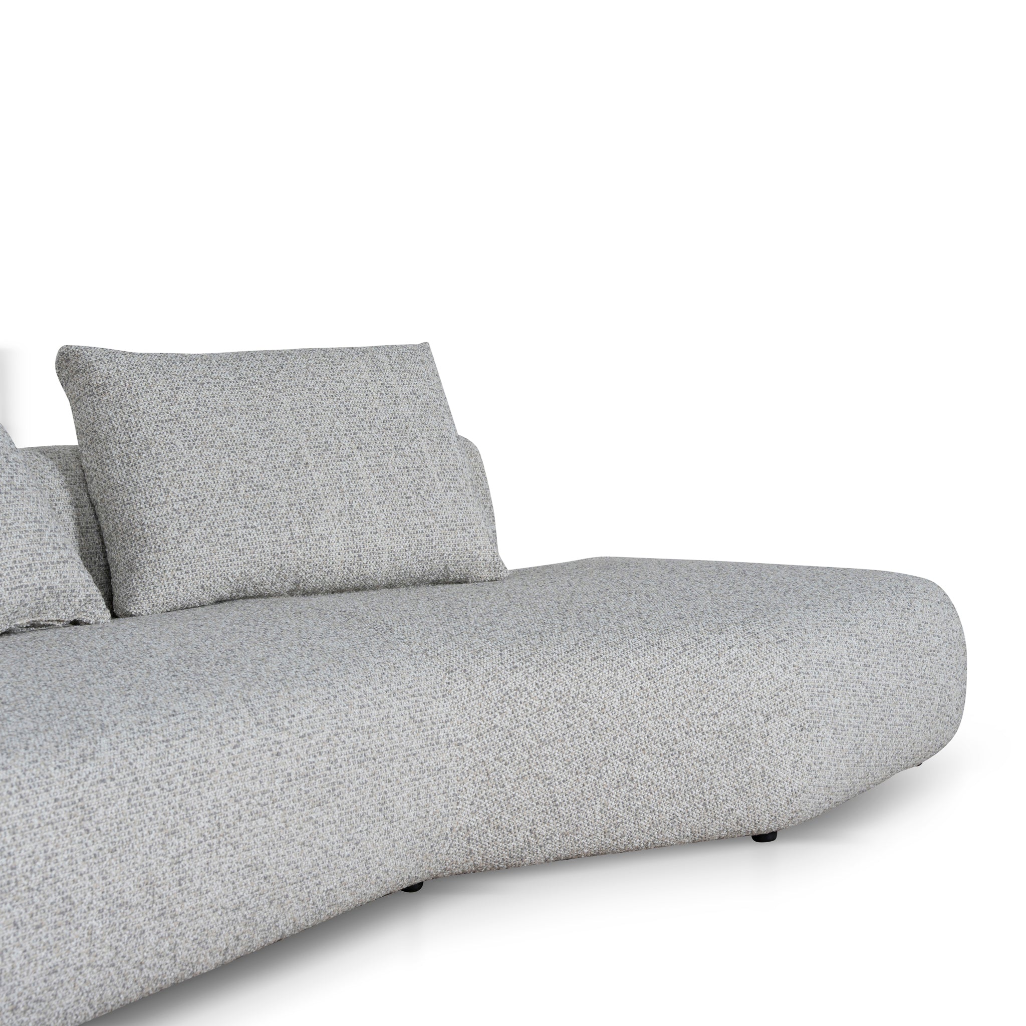 Right Chaise Corner Sofa - Noah Silver Lining - image 6