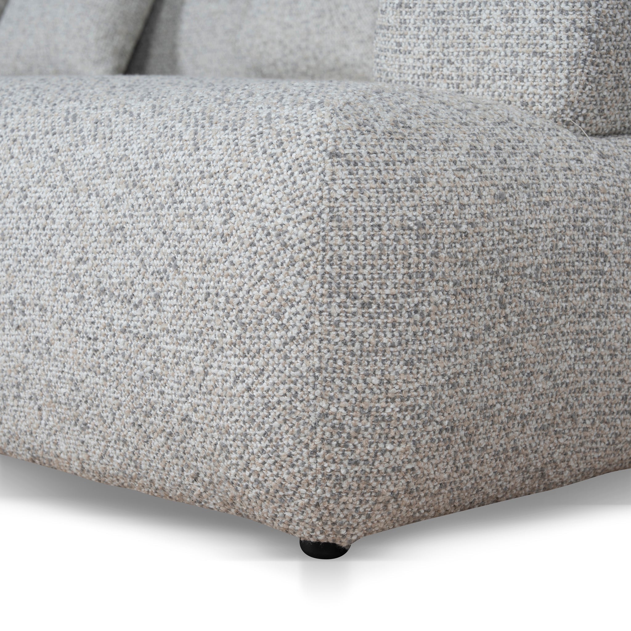 Left Chaise Corner Sofa - Noah Silver Lining - image 9