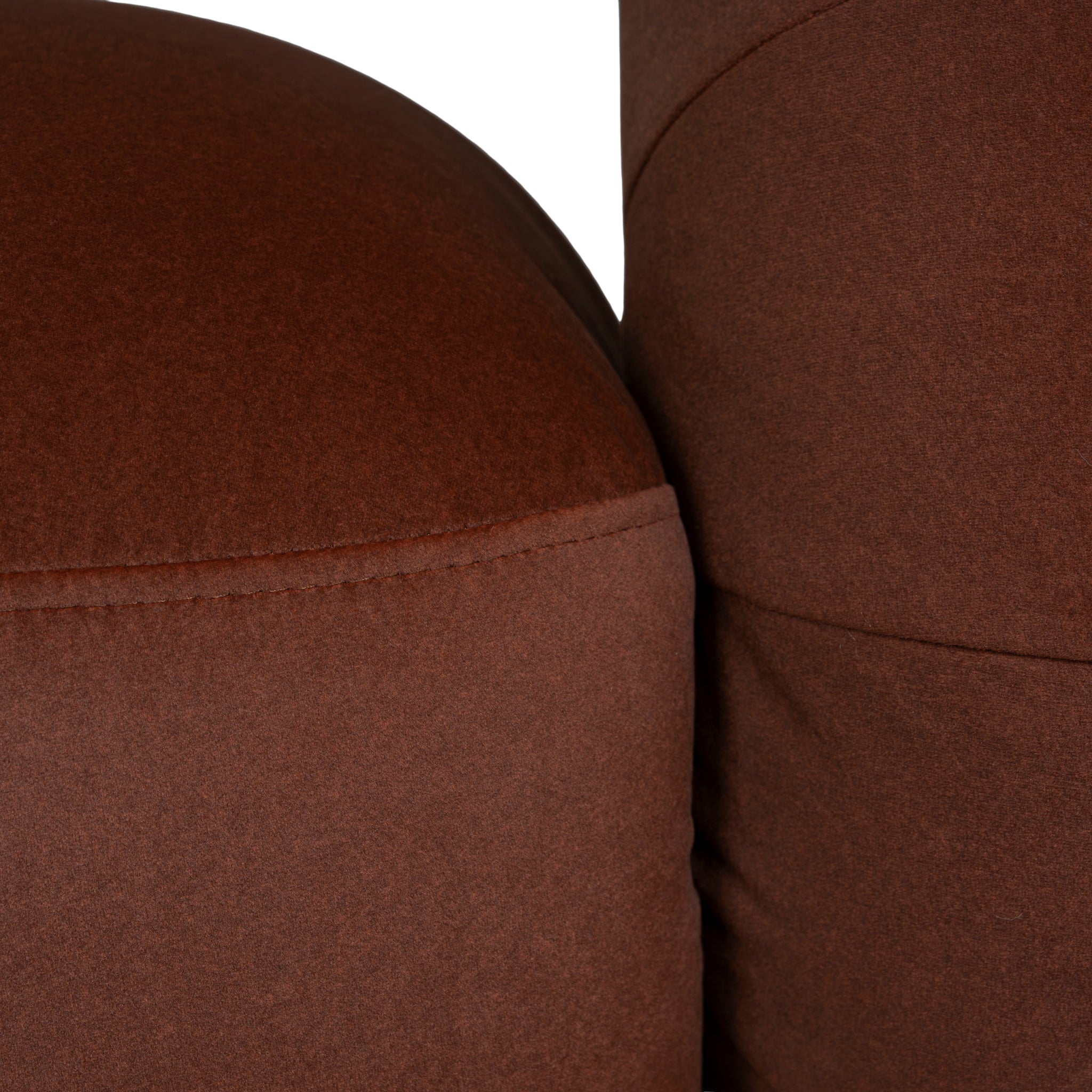 Swivel Armchair - Burnt Brown - image 9