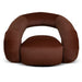 Swivel Armchair - Burnt Brown - image 2