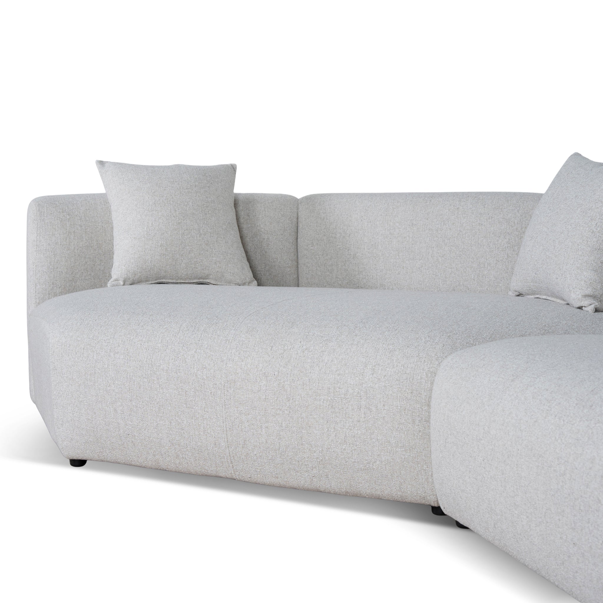 CLC10870-FS Right Arm Corner Sofa - Textured Beige