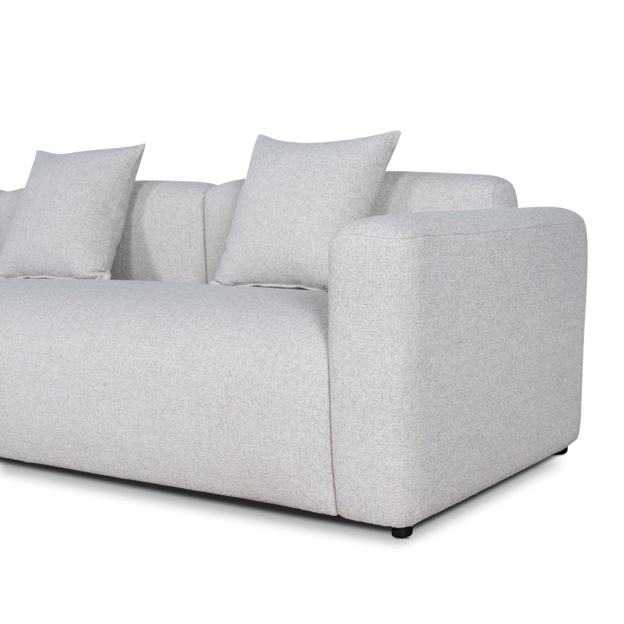 CLC10870-FS Right Arm Corner Sofa - Textured Beige