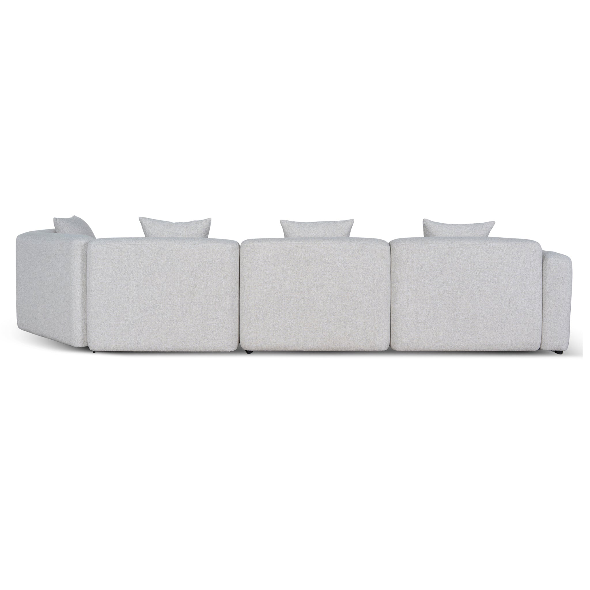 CLC10871-FS Left Arm Corner Sofa - Textured Beige
