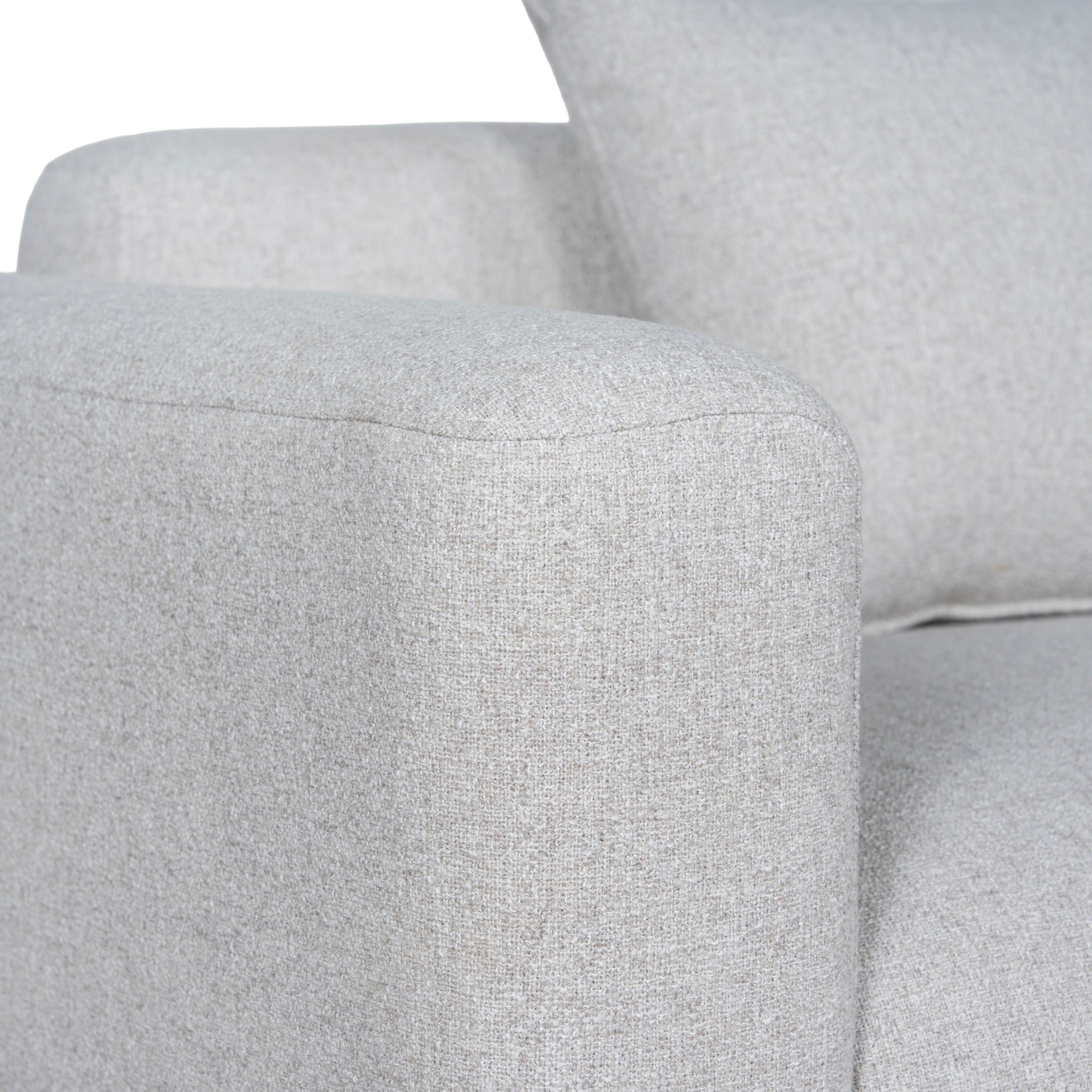 CLC10871-FS Left Arm Corner Sofa - Textured Beige