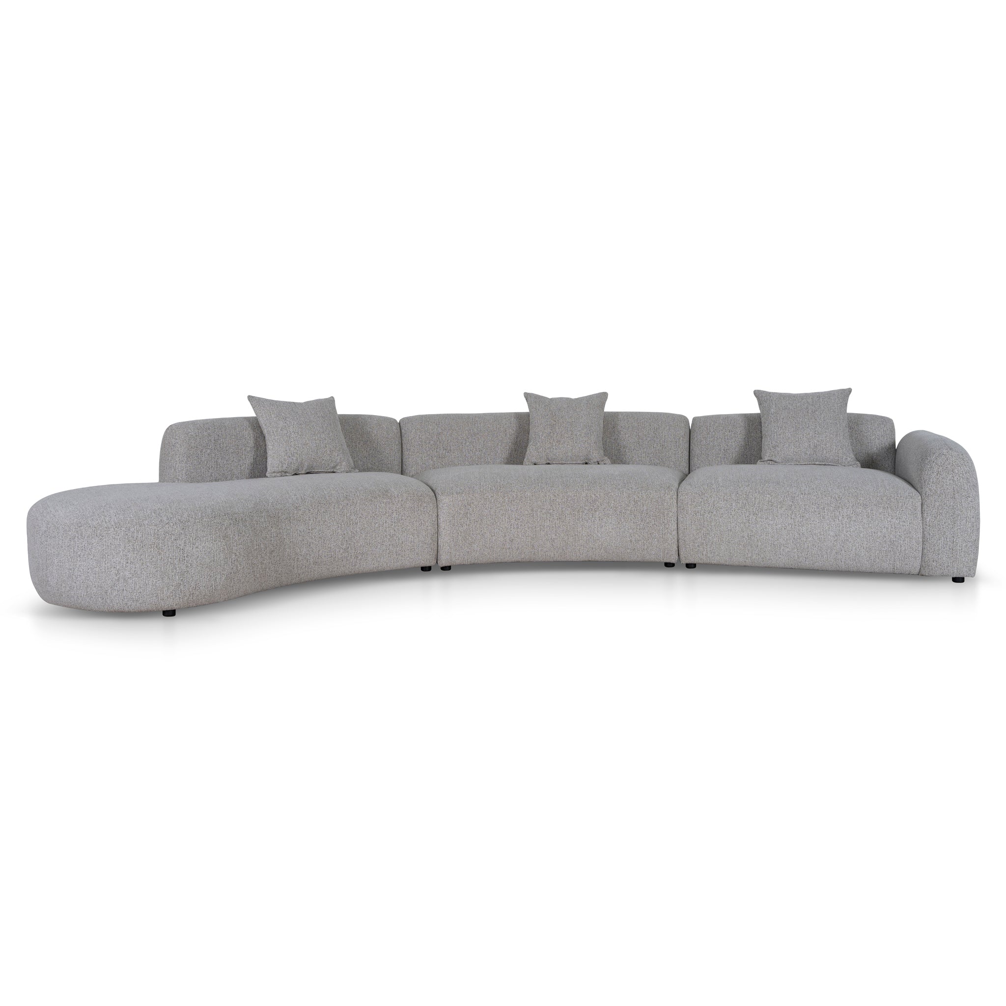 Left Chaise Modular Sofa - Mushroom Beige