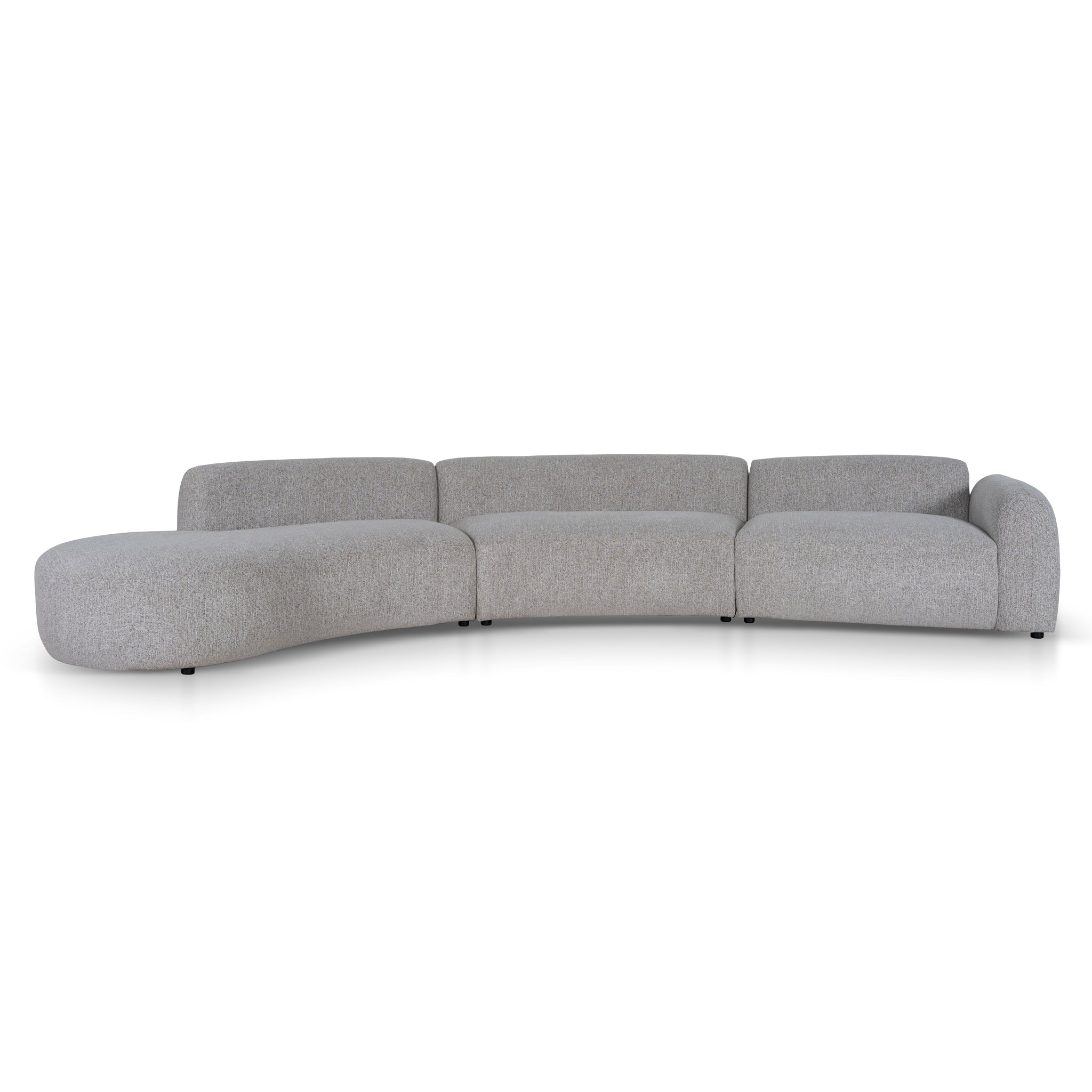 Left Chaise Modular Sofa - Mushroom Beige