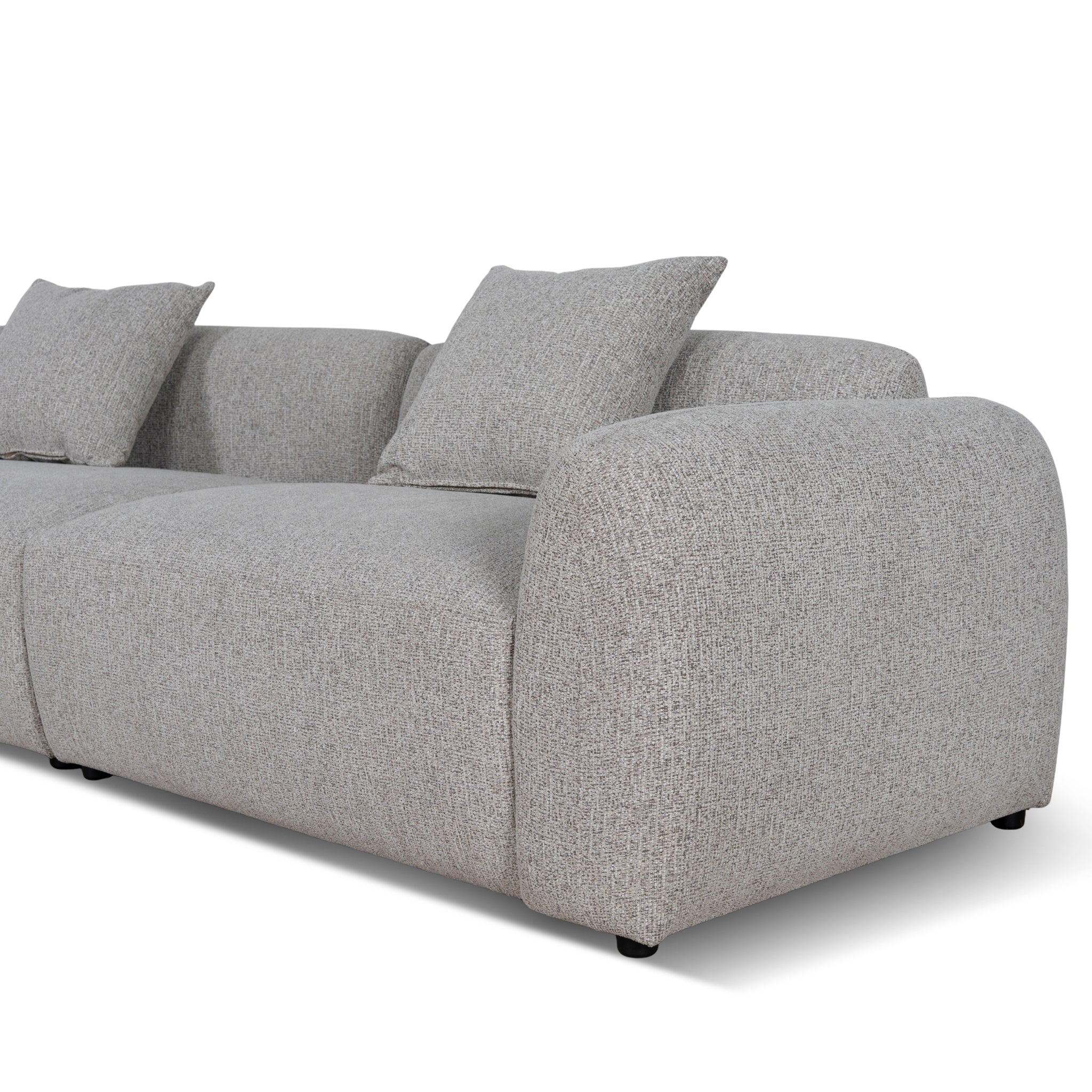 CLC10873-FS Left Chaise Modular Sofa - Mushroom Beige