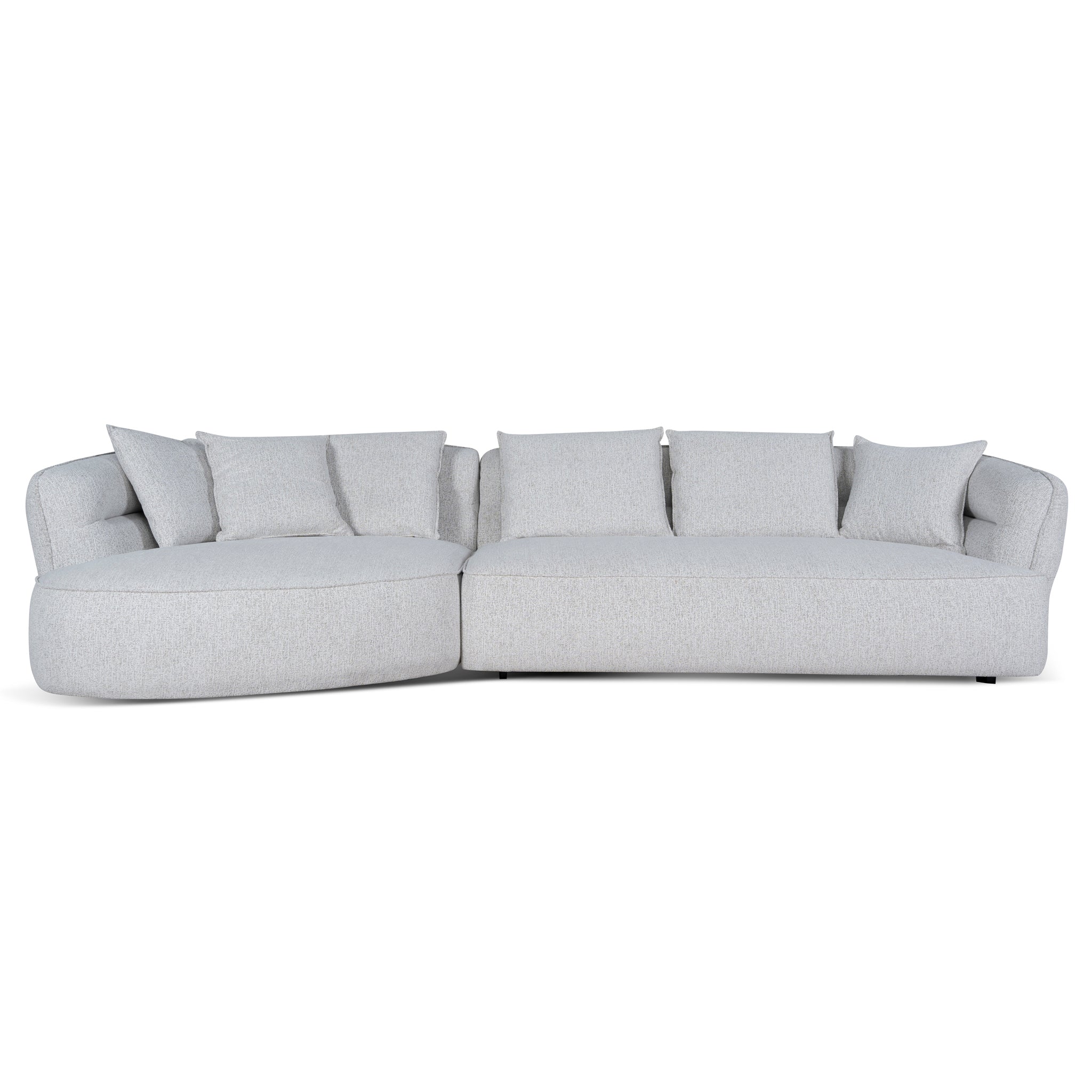 CLC10874-KJ Left Chaise Sofa - Almond Beige