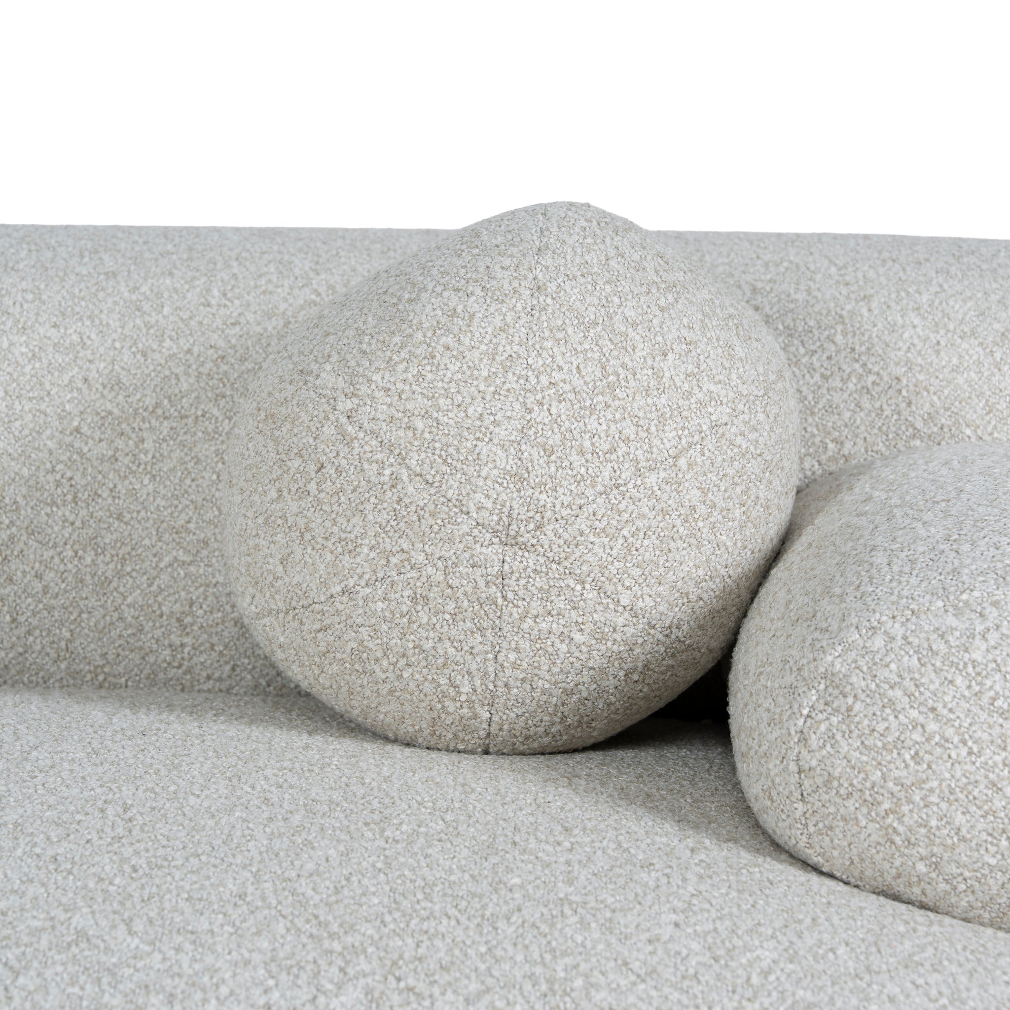 CLC10878-KJ 4 Seater Sofa - Oatmeal Beige