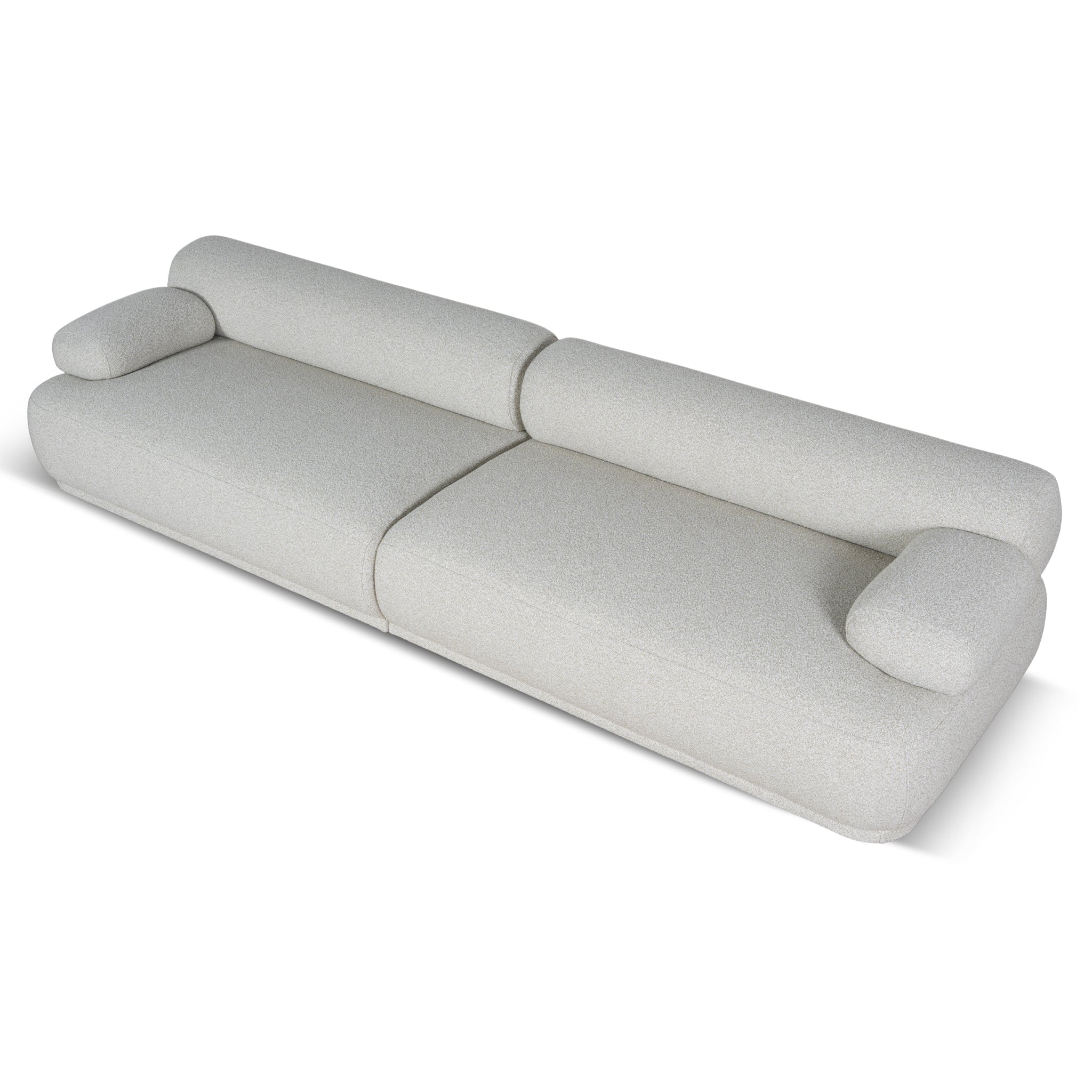 CLC10878-KJ 4 Seater Sofa - Oatmeal Beige