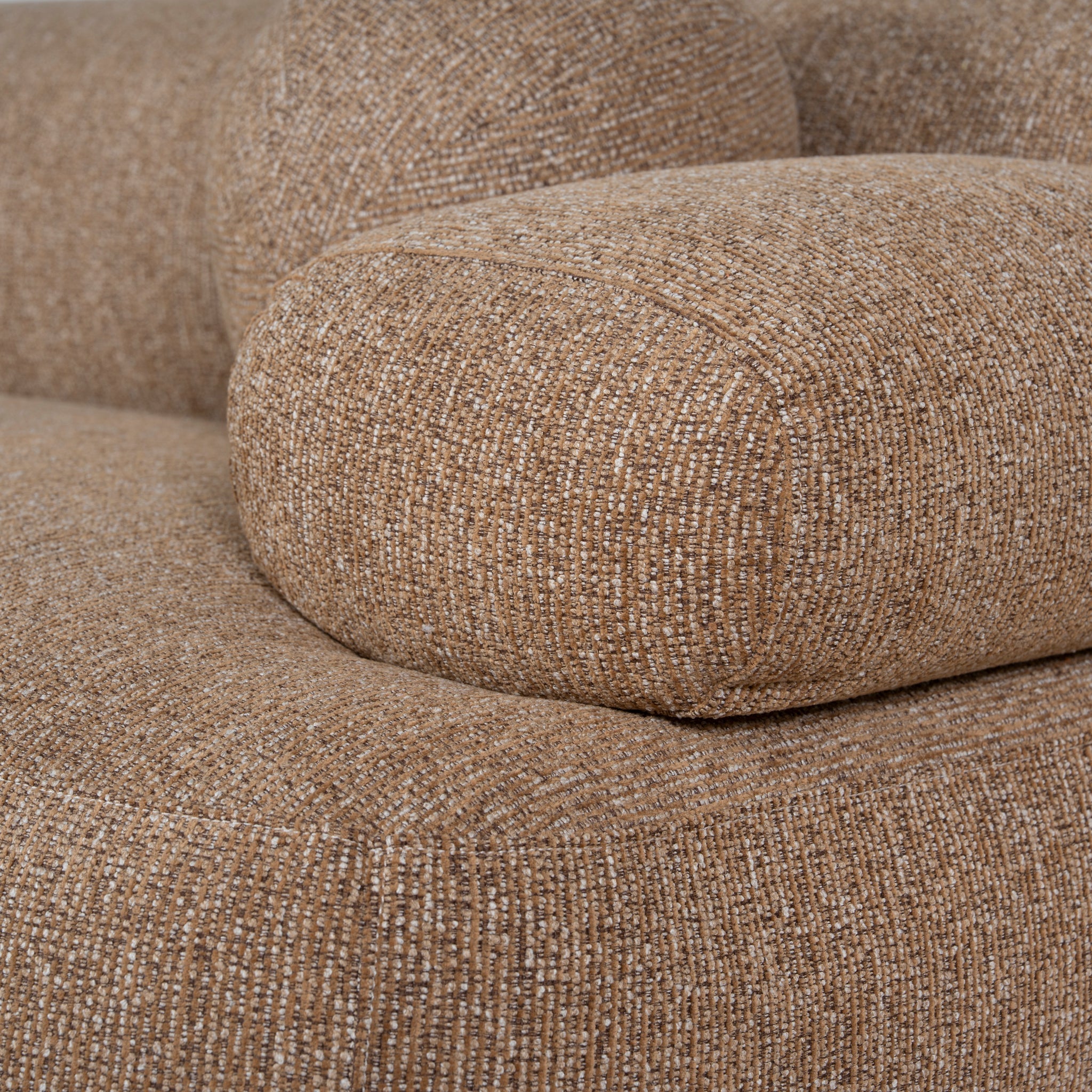 CLC10879-KJ 4 Seater Sofa - Almond Brown