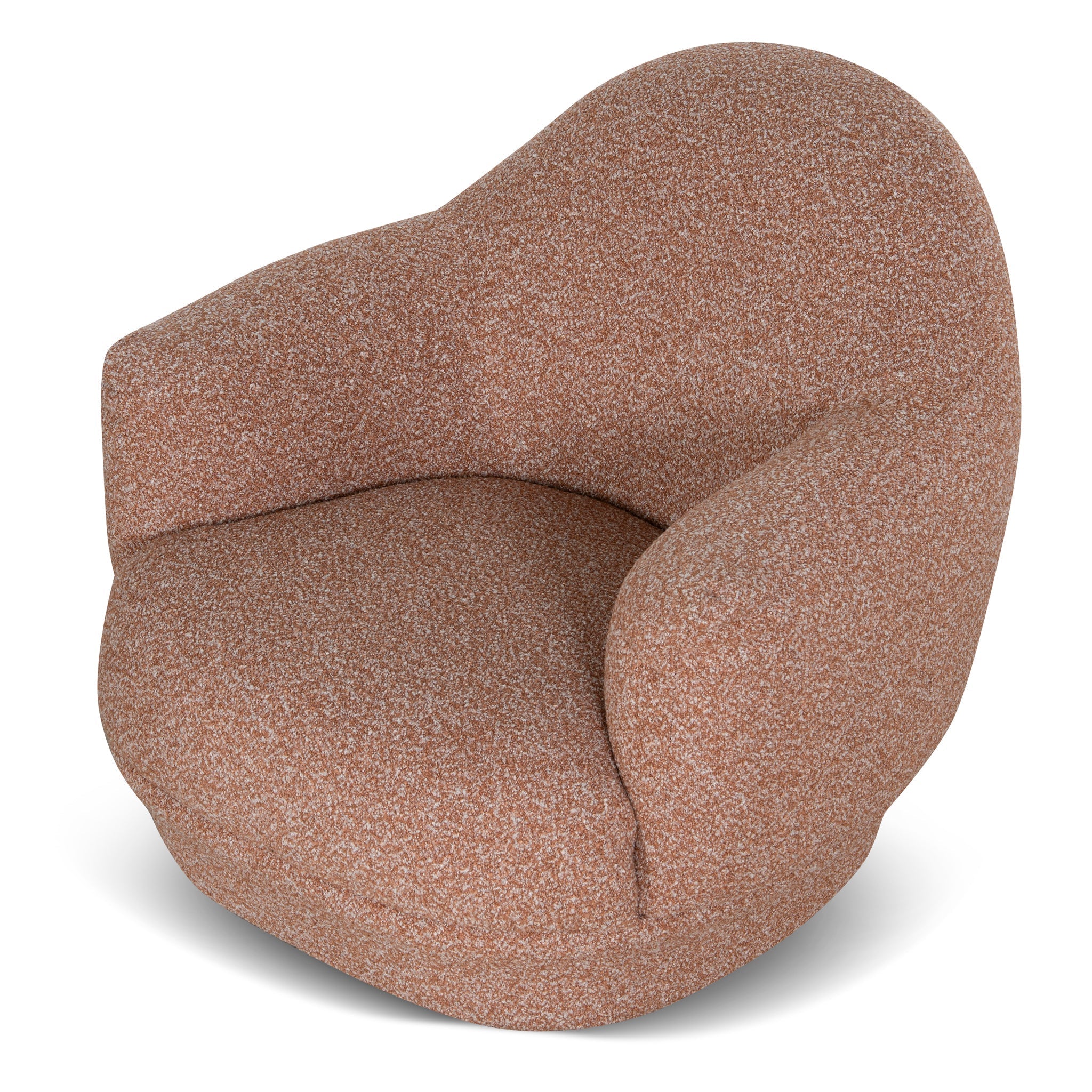CLC10884-KJ Swivel Armchair - Terracotta Brown