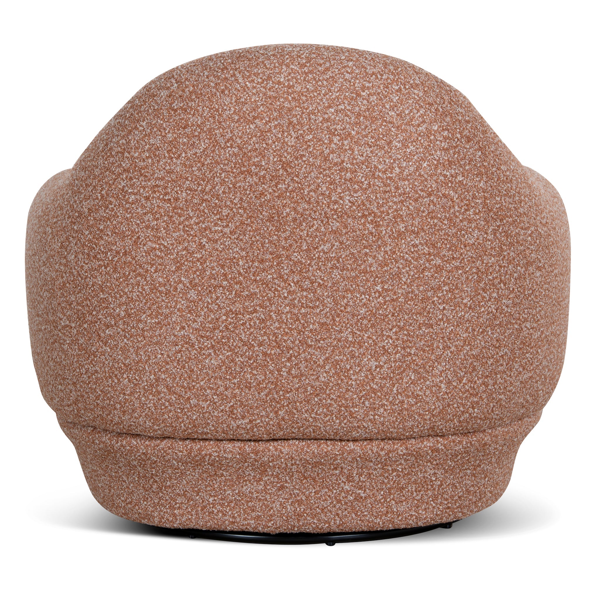 Swivel Armchair - Terracotta Brown