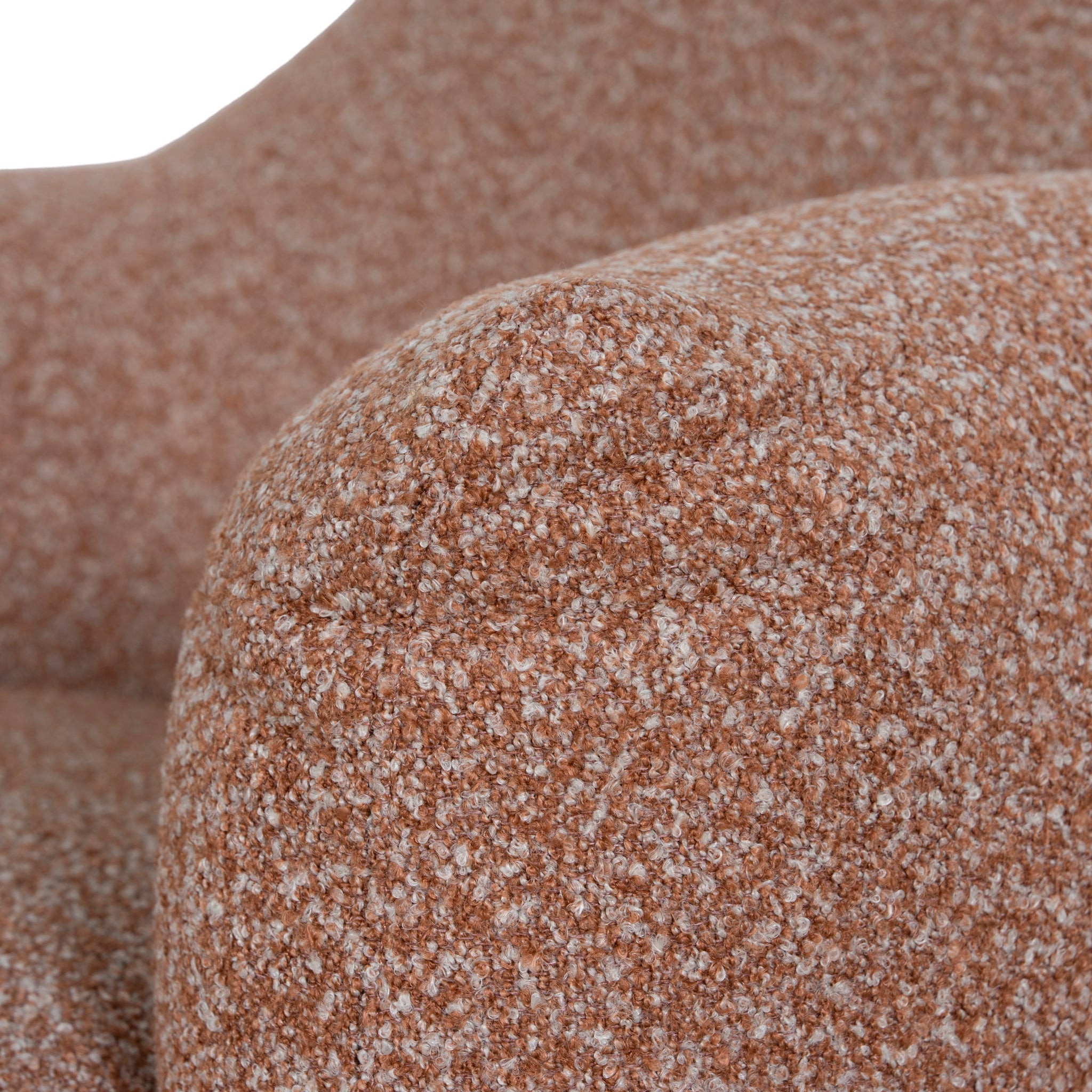 CLC10884-KJ Swivel Armchair - Terracotta Brown