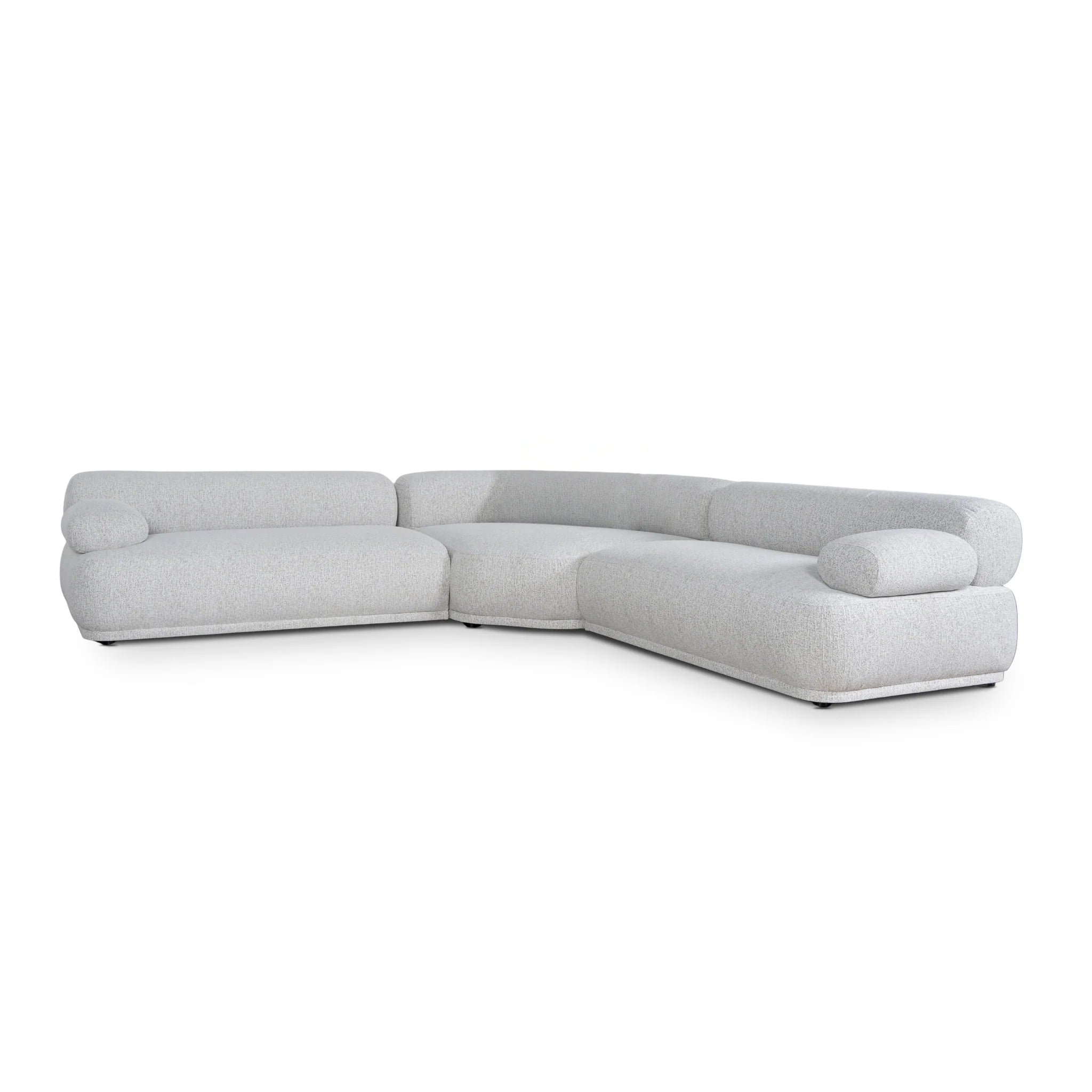Showcasing Pilutala Modular Corner Sofa - Almond Beige LC10886-KJ Sofas by Calibre Furniturs