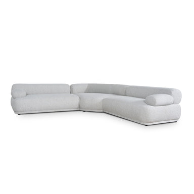 Showcasing Pilutala Modular Corner Sofa - Almond Beige LC10886-KJ Sofas by Calibre Furniturs