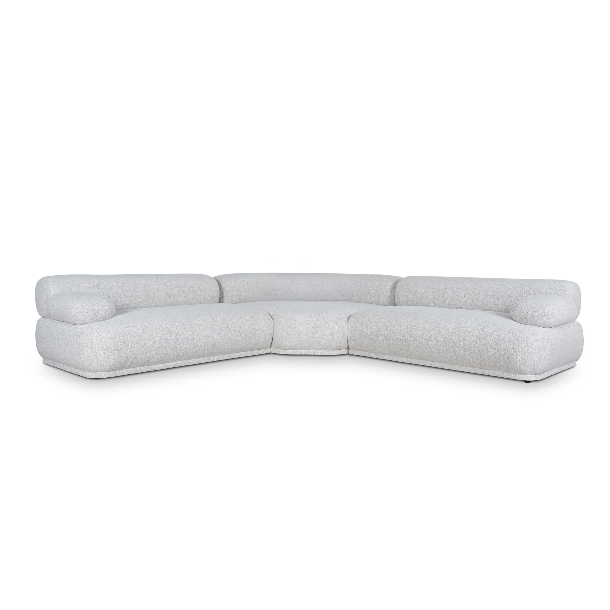 Showcasing Pilutala Modular Corner Sofa - Almond Beige LC10886-KJ Sofas by Calibre Furniturs