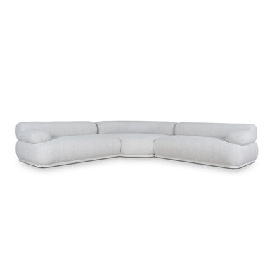 Showcasing Pilutala Modular Corner Sofa - Almond Beige LC10886-KJ Sofas by Calibre Furniturs