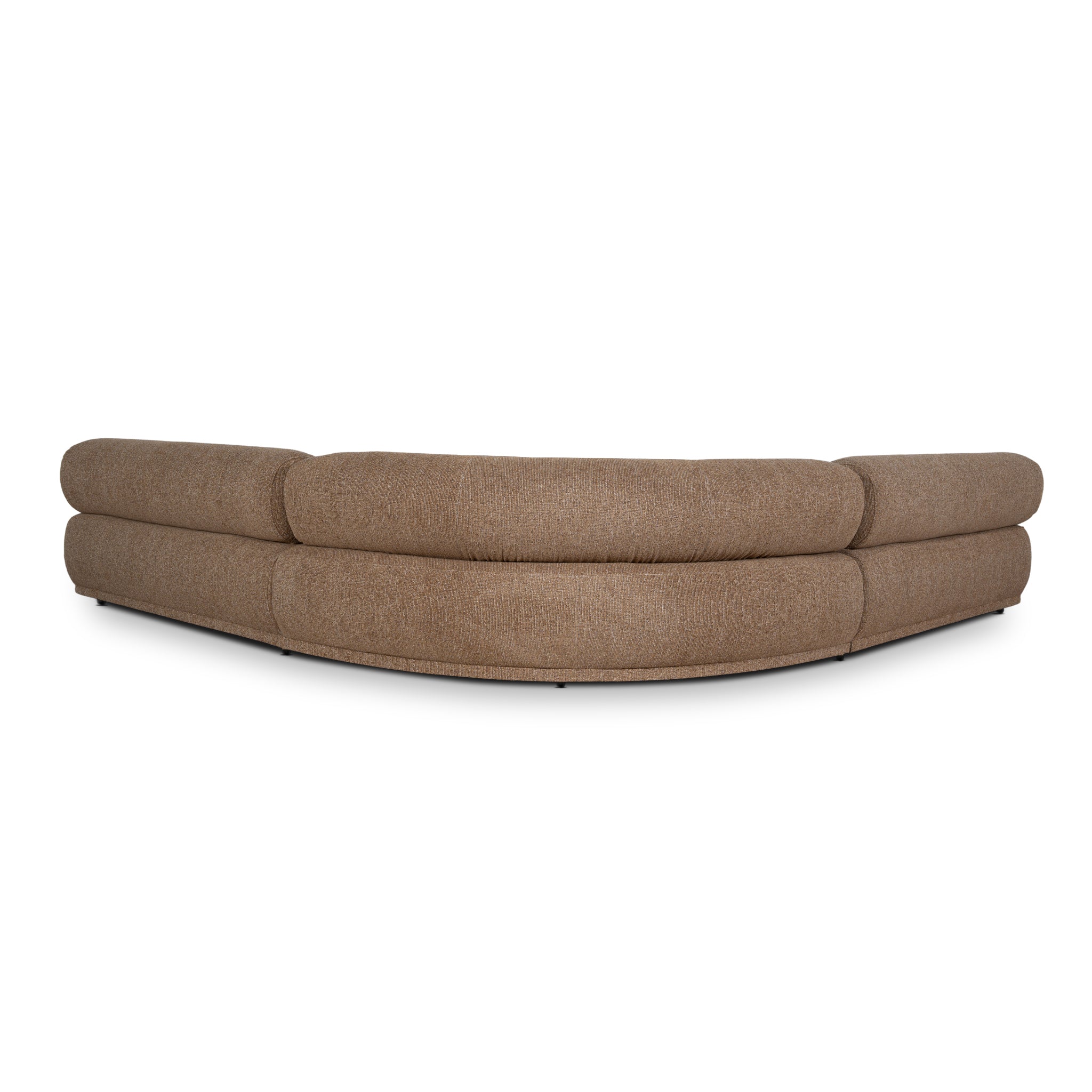 CLC10887-KJ Modular Corner Sofa - Almond Brown