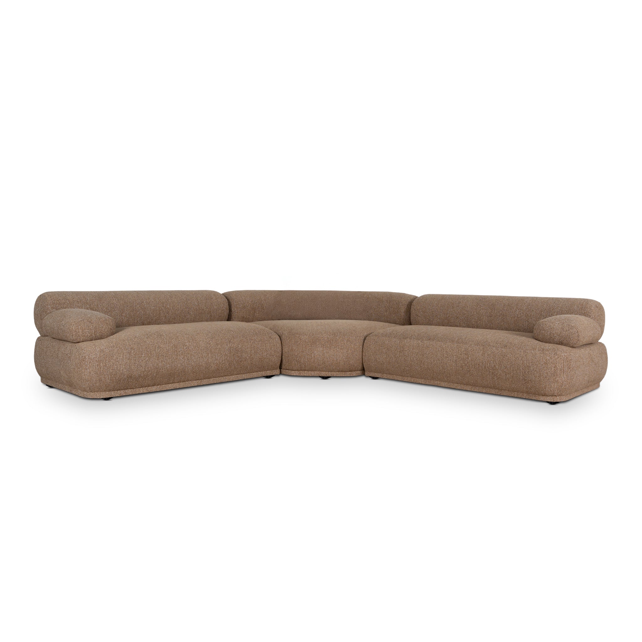 Modular Corner Sofa - Almond Brown