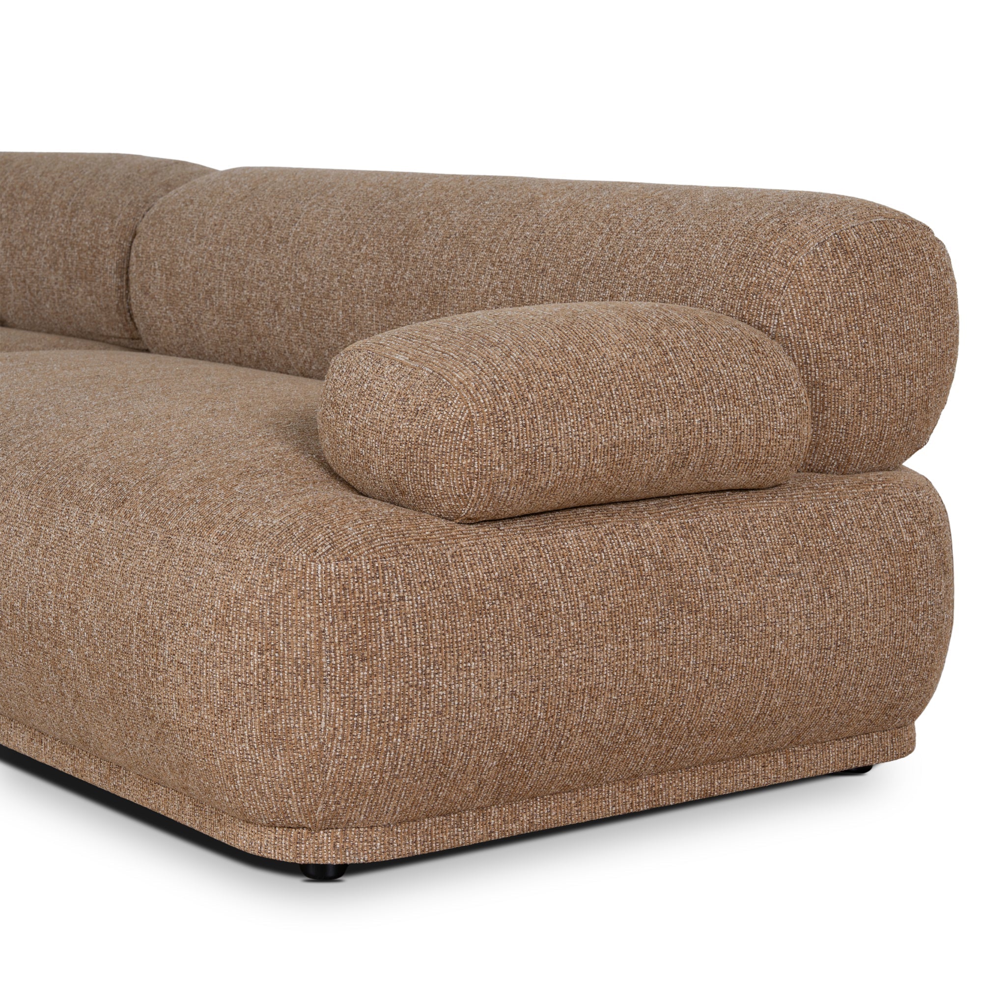 Modular Corner Sofa - Almond Brown