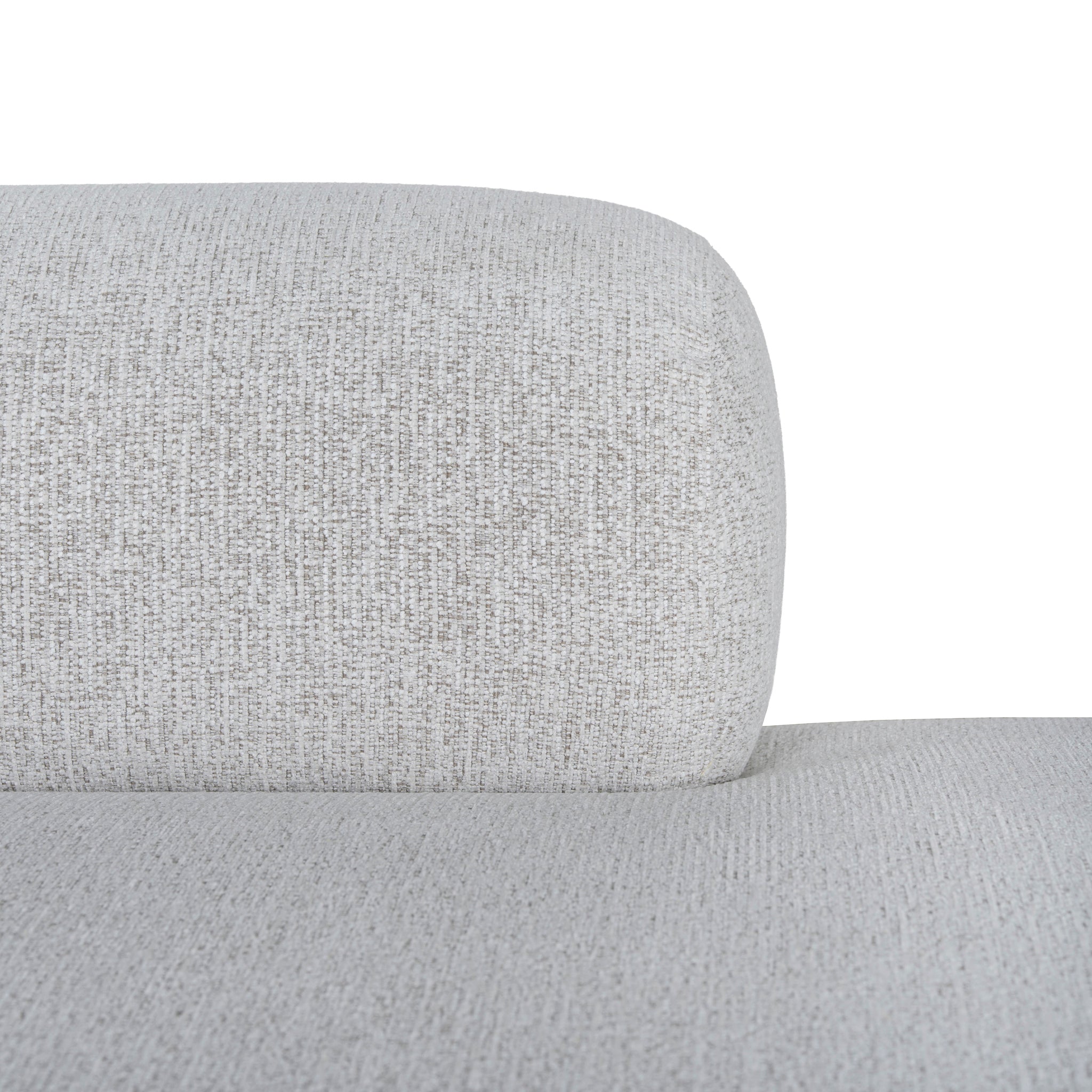 CLC10889-KJ Right Armless Modular Corner Sofa - Almond Beige