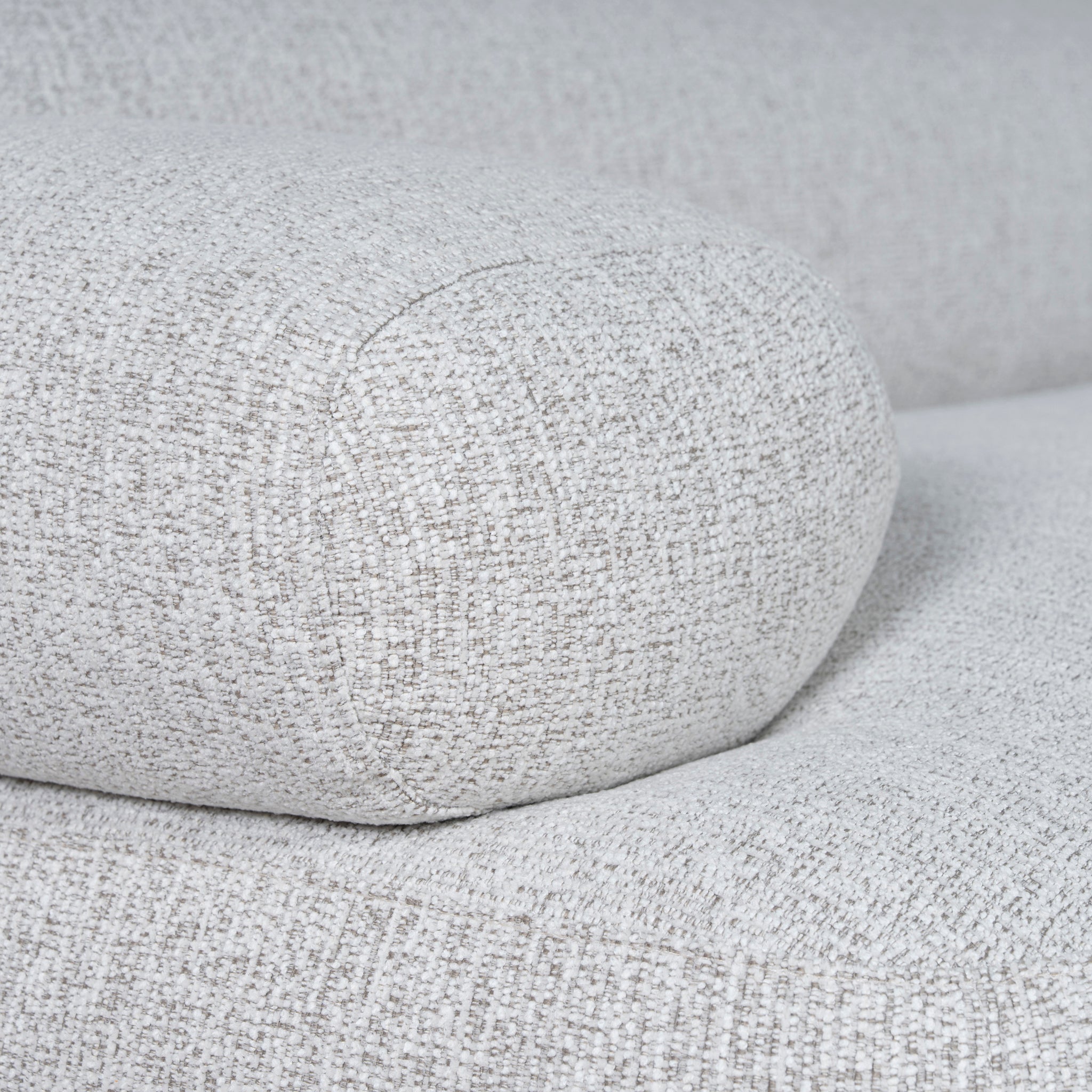 CLC10889-KJ Right Armless Modular Corner Sofa - Almond Beige