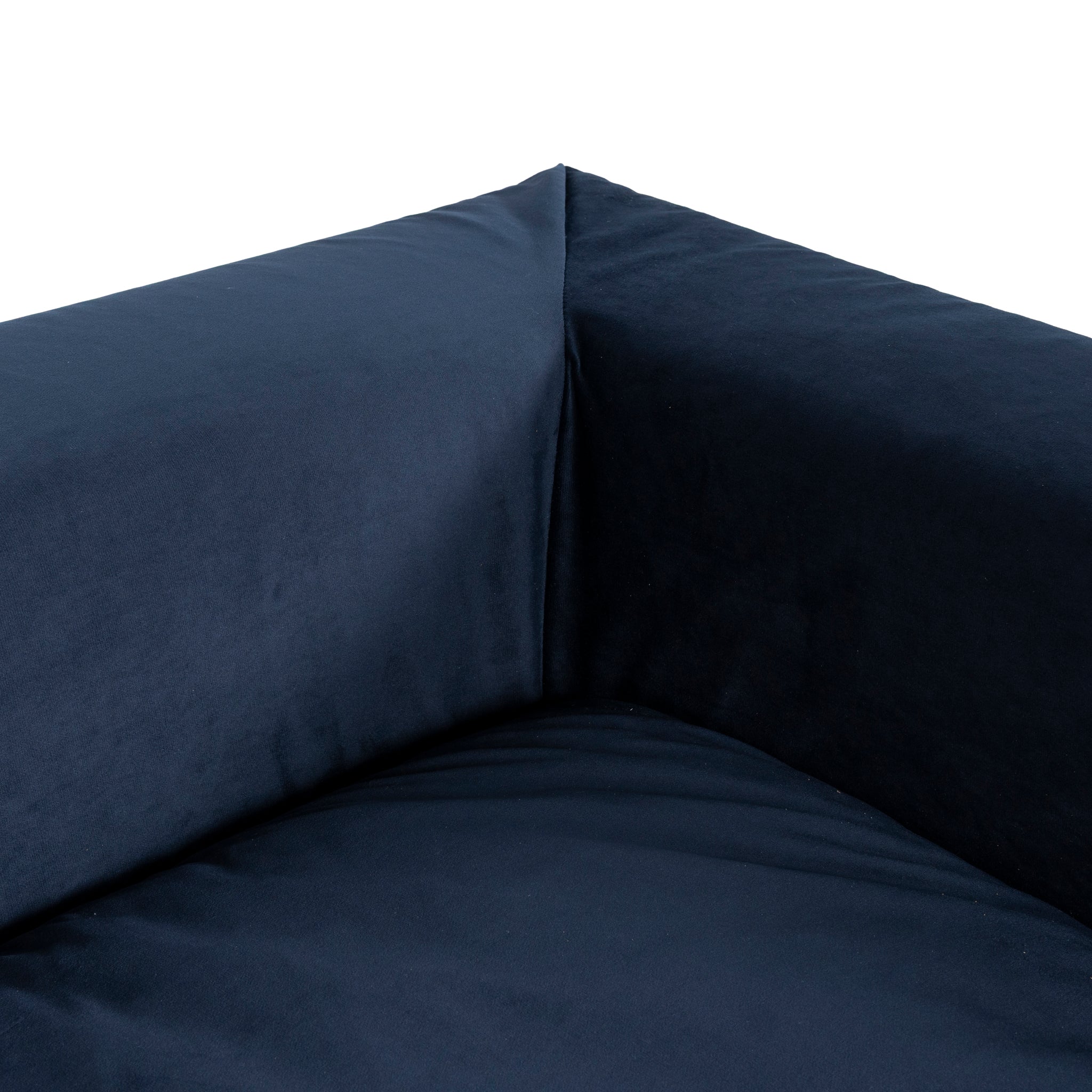 CLC10913-KSO 3 Seater Chaise Sofa - Navy Blue